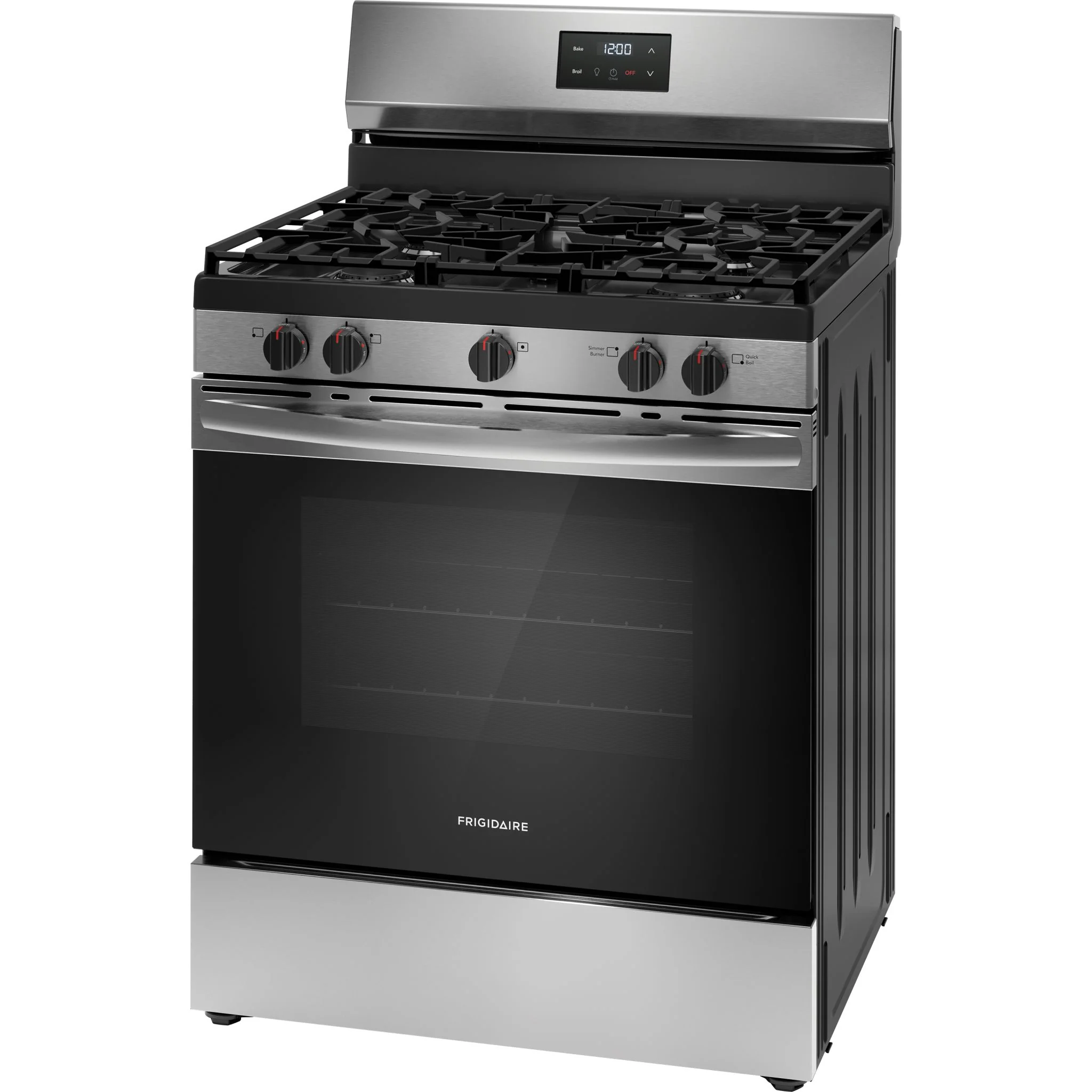 Frigidaire Gas Range (FCRG3052BS) - Stainless Steel - Image 2
