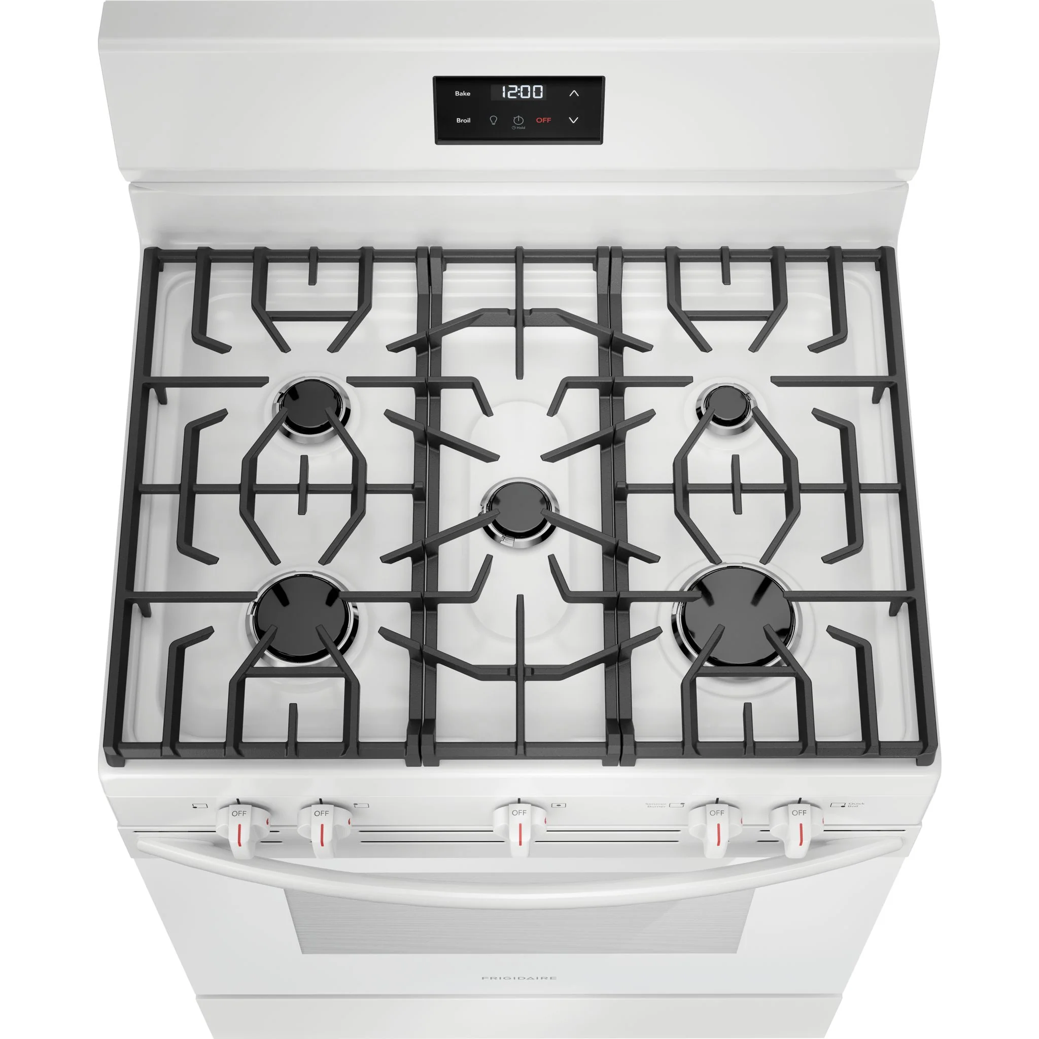 Frigidaire Gas Range (FCRG3052BW) - White - Image 3