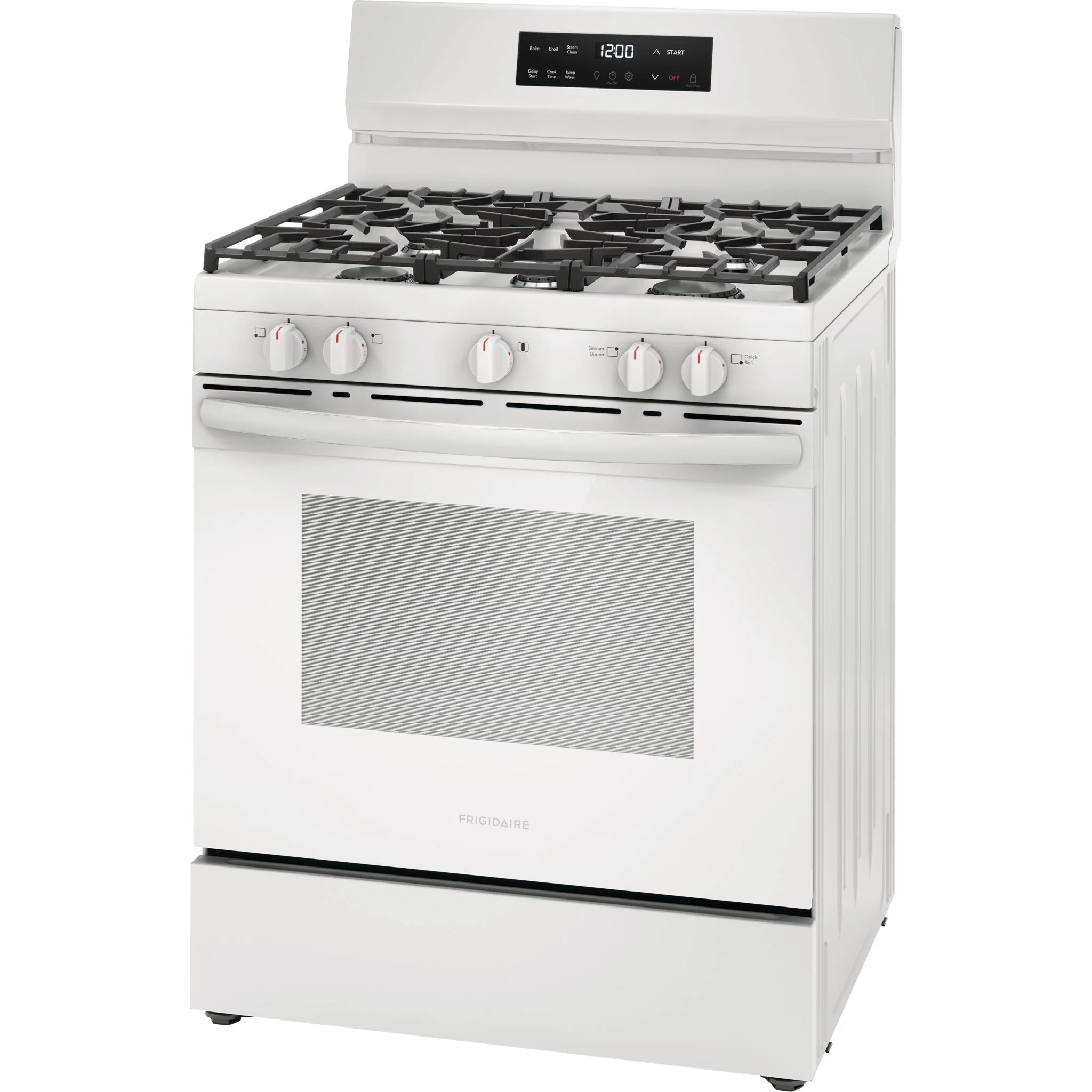 Frigidaire Gas Range (FCRG3062AW) - White - Image 2