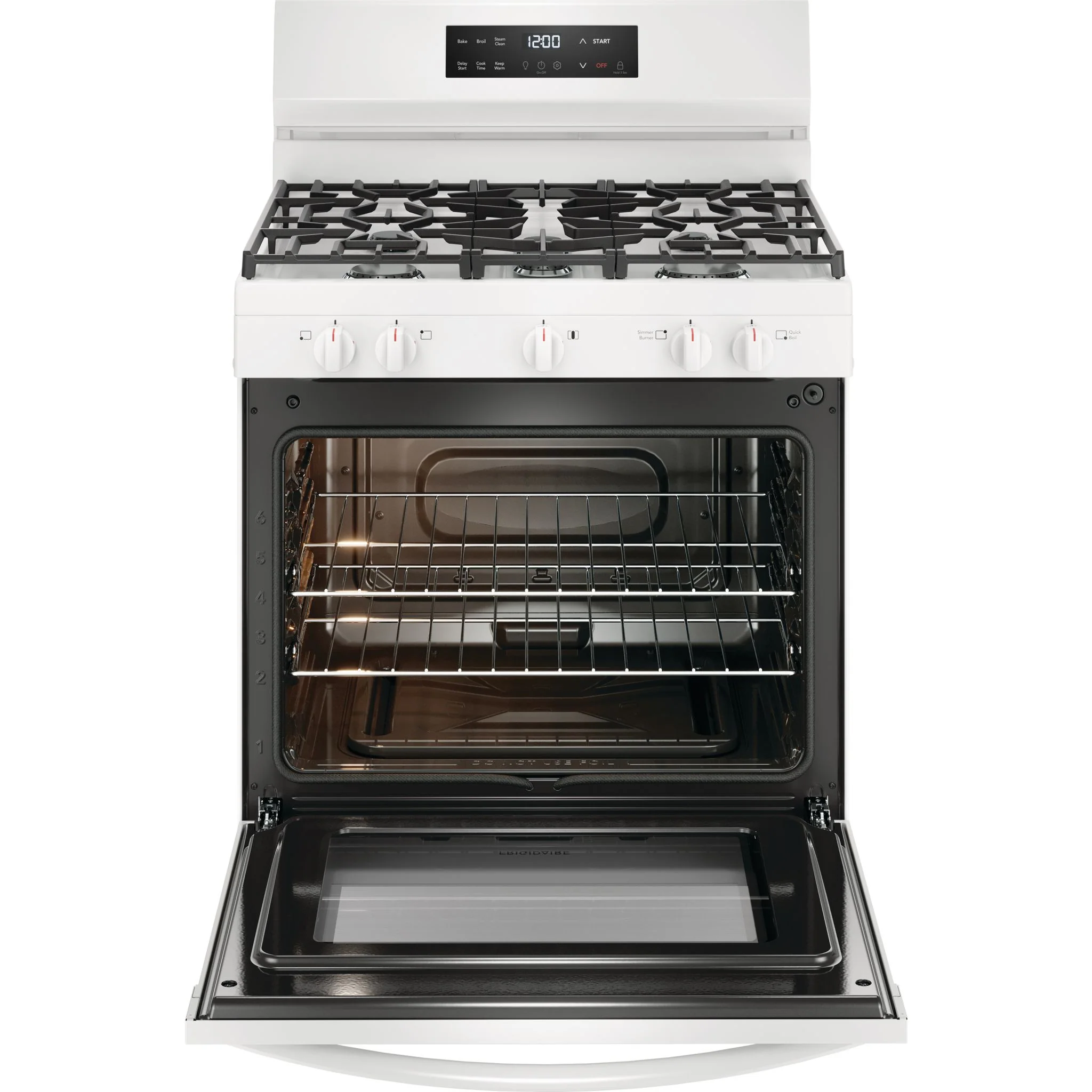 Frigidaire Gas Range (FCRG3062AW) - White - Image 7