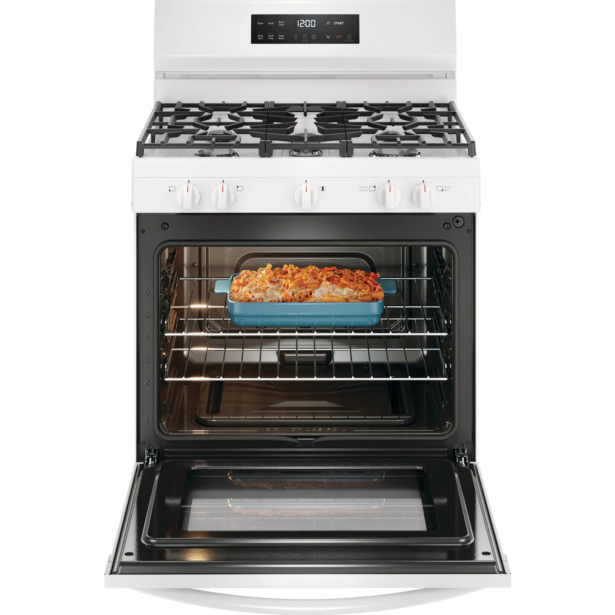 Frigidaire Gas Range (FCRG3062AW) - White - Image 8