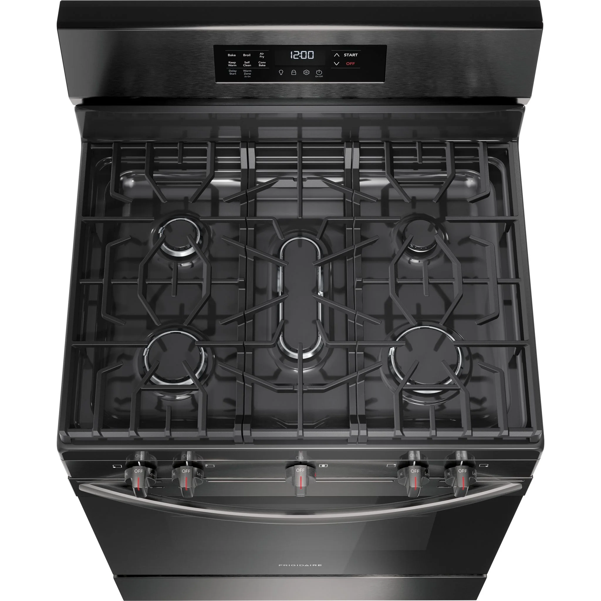 Frigidaire Gas Range (FCRG3083AD) - Black Stainless Steel - Image 4