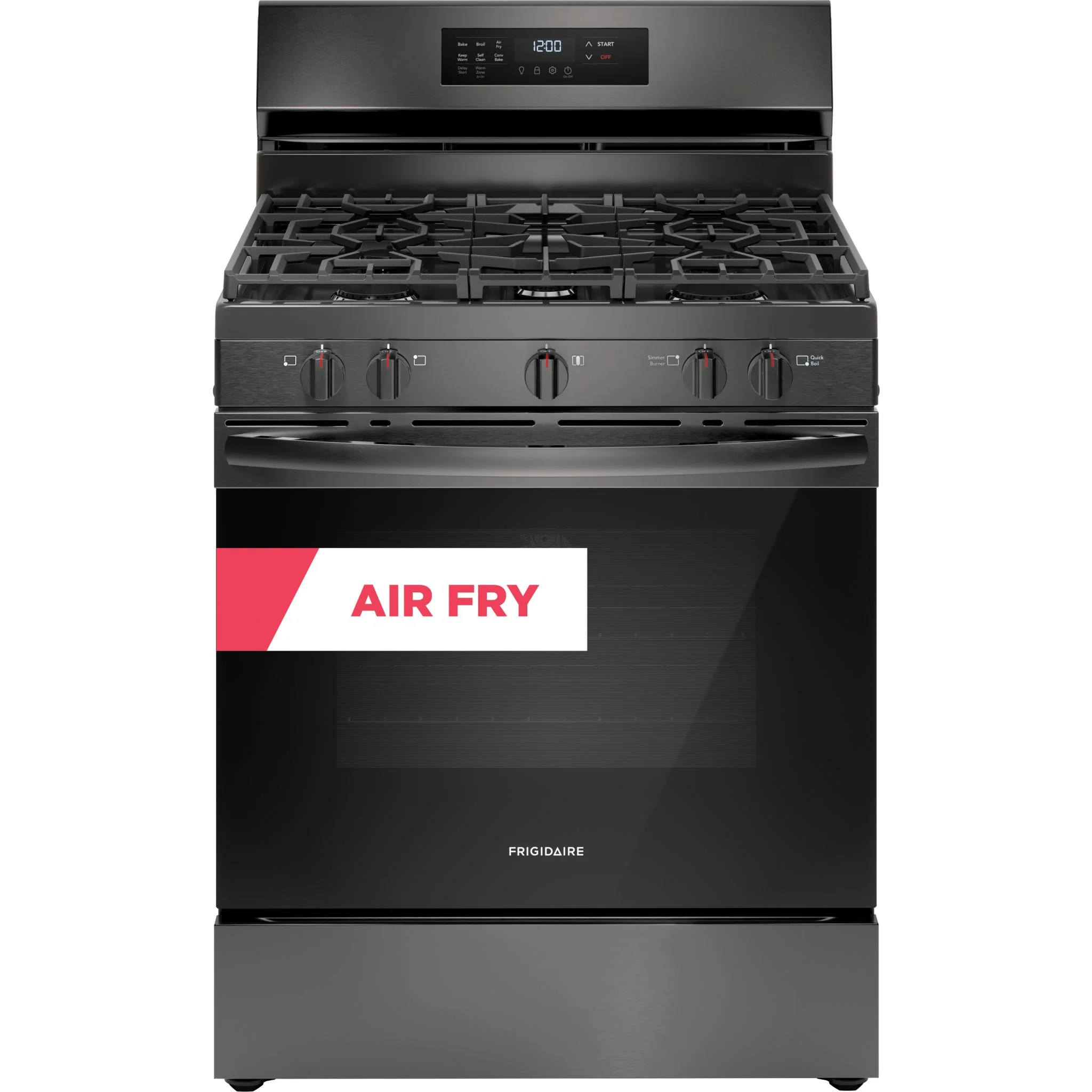 Frigidaire Gas Range (FCRG3083AD) - Black Stainless Steel - Image 7