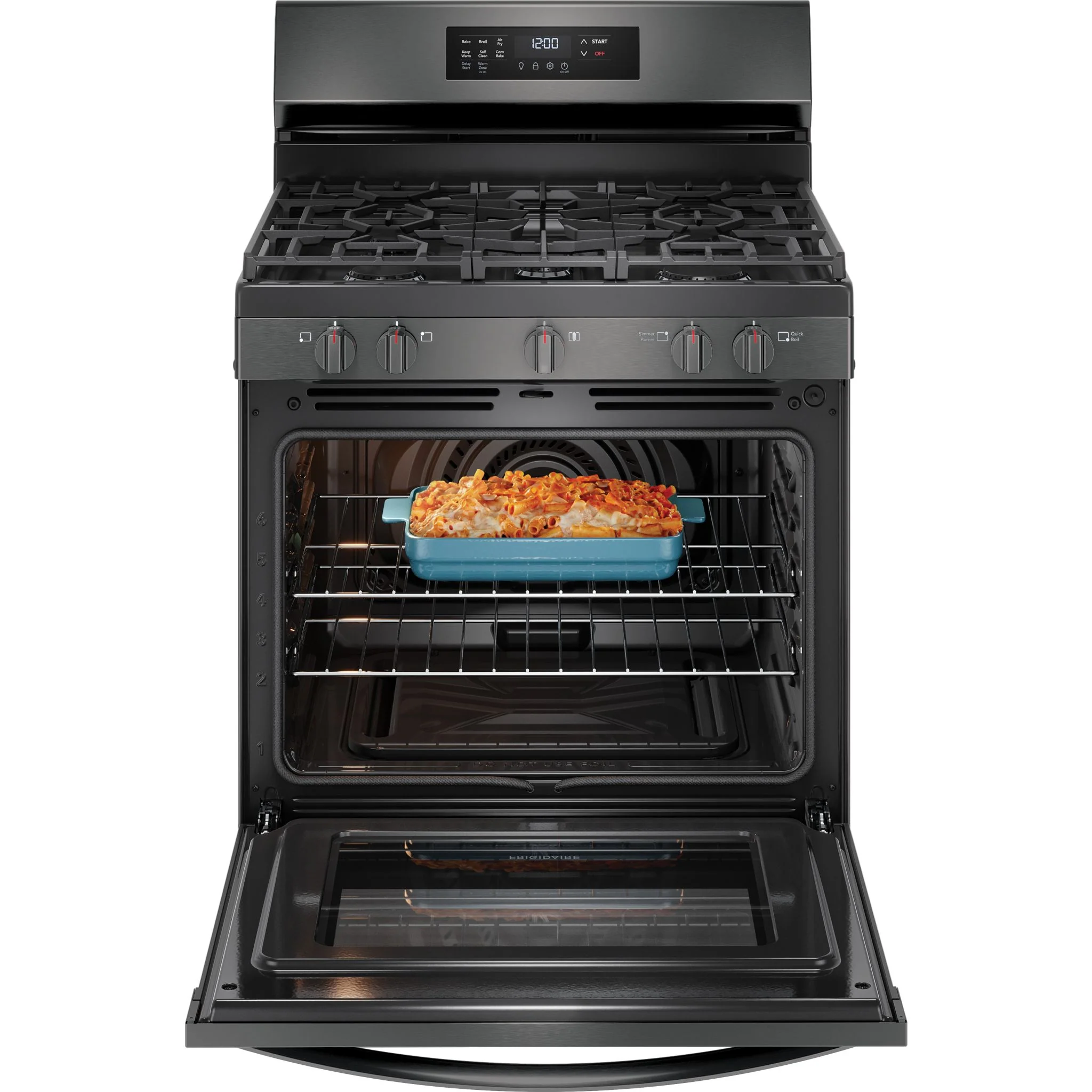 Frigidaire Gas Range (FCRG3083AD) - Black Stainless Steel - Image 8