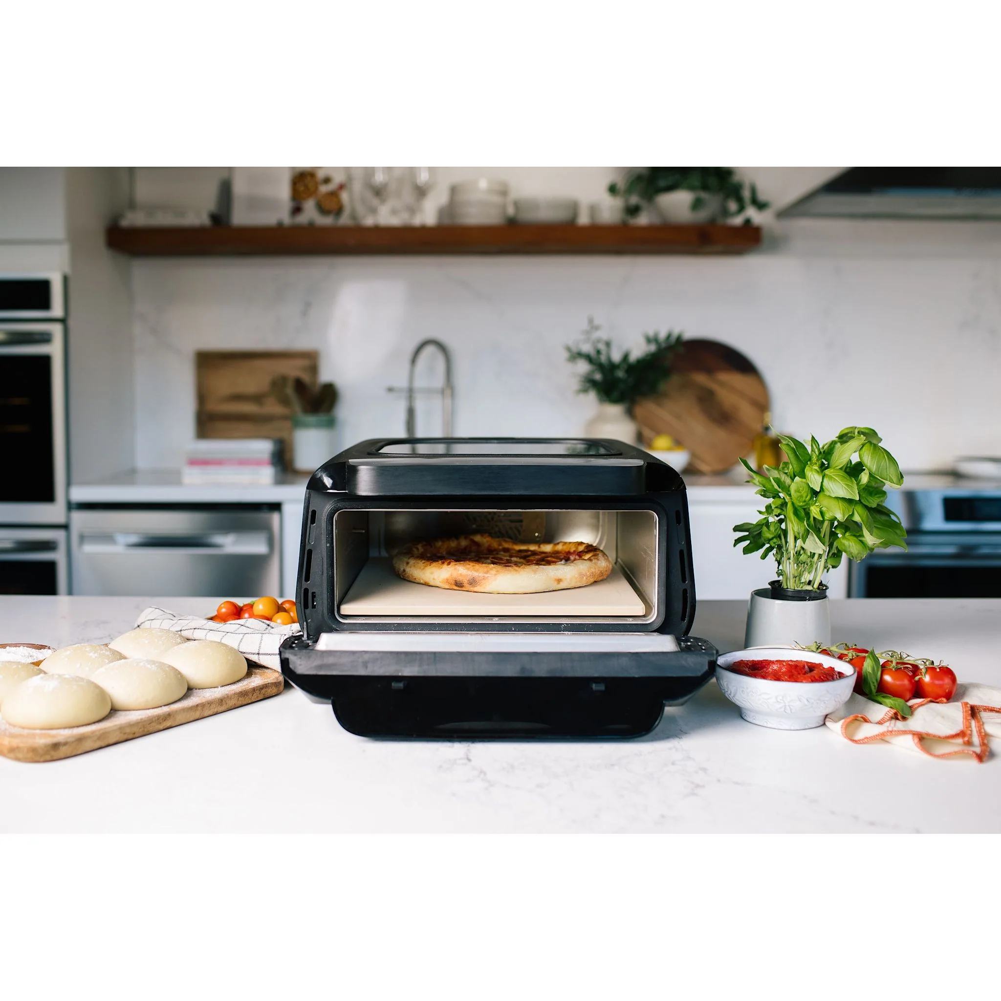 Frigidaire Indoor Stone Baked Pizza Oven Plus Air Fryer - Black (FRPO220BC) - Image 11