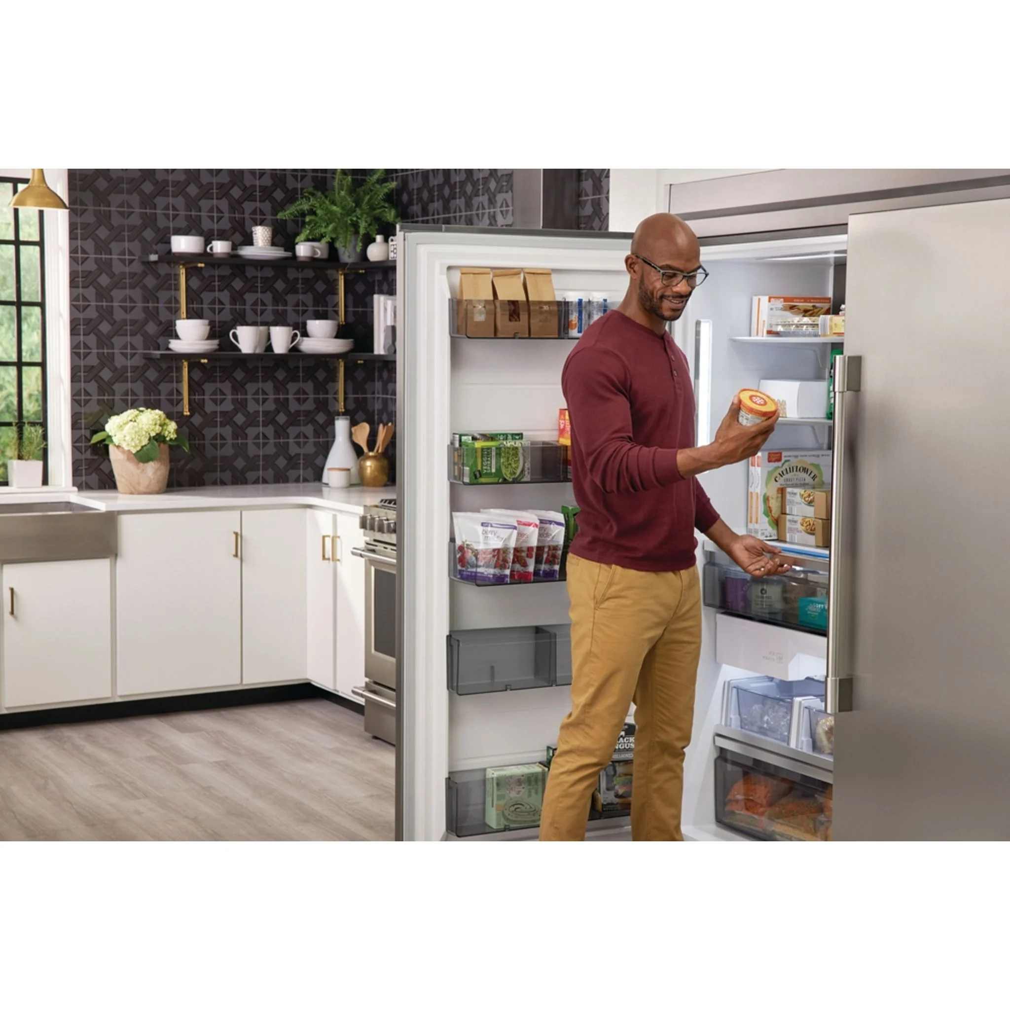 Frigidaire Professional 19 Cu. Ft. Single-Door Refrigerator - Stainless Steel ( FPRU19F8WF ) - Image 14