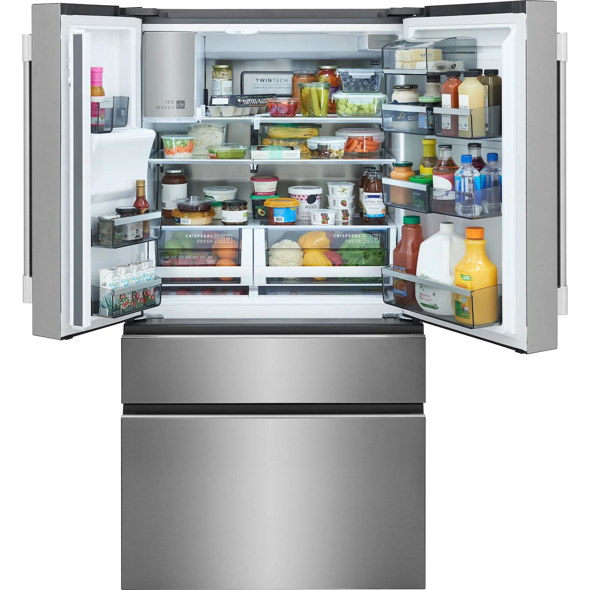 Frigidaire Professional 21 Cu. Ft. Counter-Depth 4-Door French Door Refrigerator - SmudgeProof Stainless Steel (PRMC2290BF) - Image 12