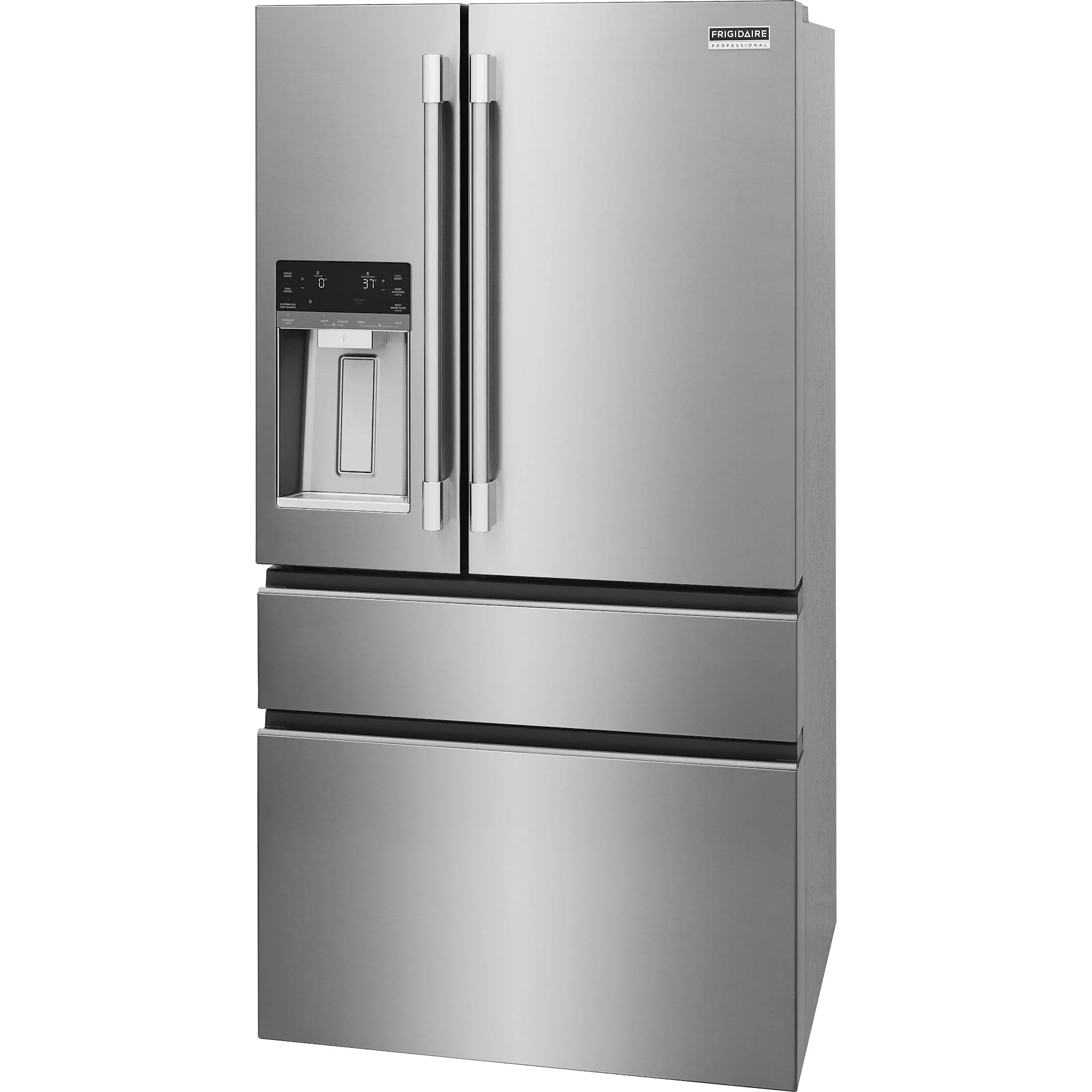 Frigidaire Professional 21 Cu. Ft. Counter-Depth 4-Door French Door Refrigerator - SmudgeProof Stainless Steel (PRMC2290BF) - Image 2