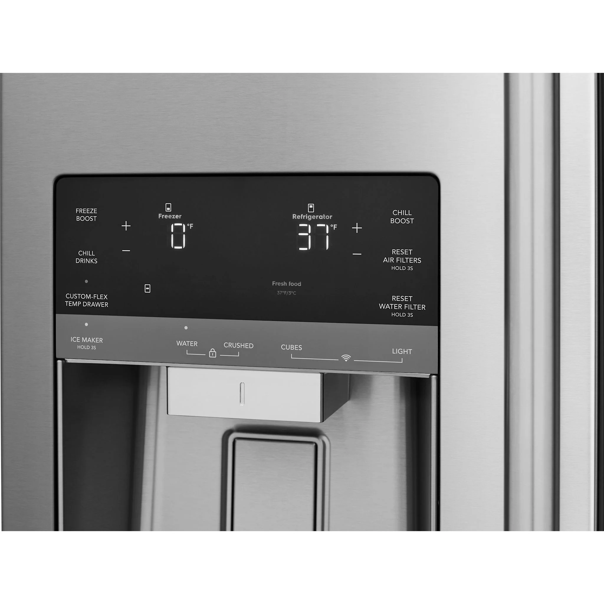 Frigidaire Professional 21 Cu. Ft. Counter-Depth 4-Door French Door Refrigerator - SmudgeProof Stainless Steel (PRMC2290BF) - Image 4