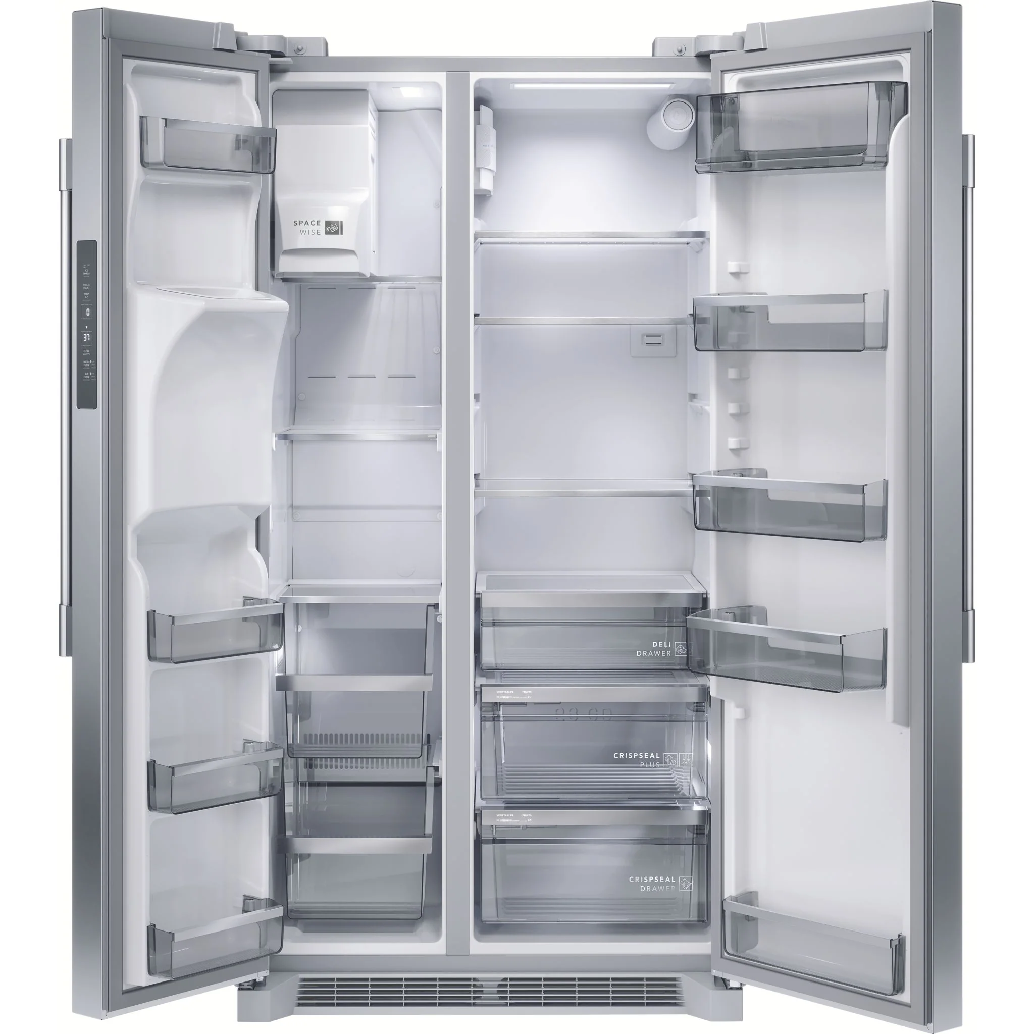 Frigidaire Professional 22.3 Cu. Ft. 36" Counter Depth Side by Side Refrigerator - Stainless Steel (PRSC2222AF) - Image 4