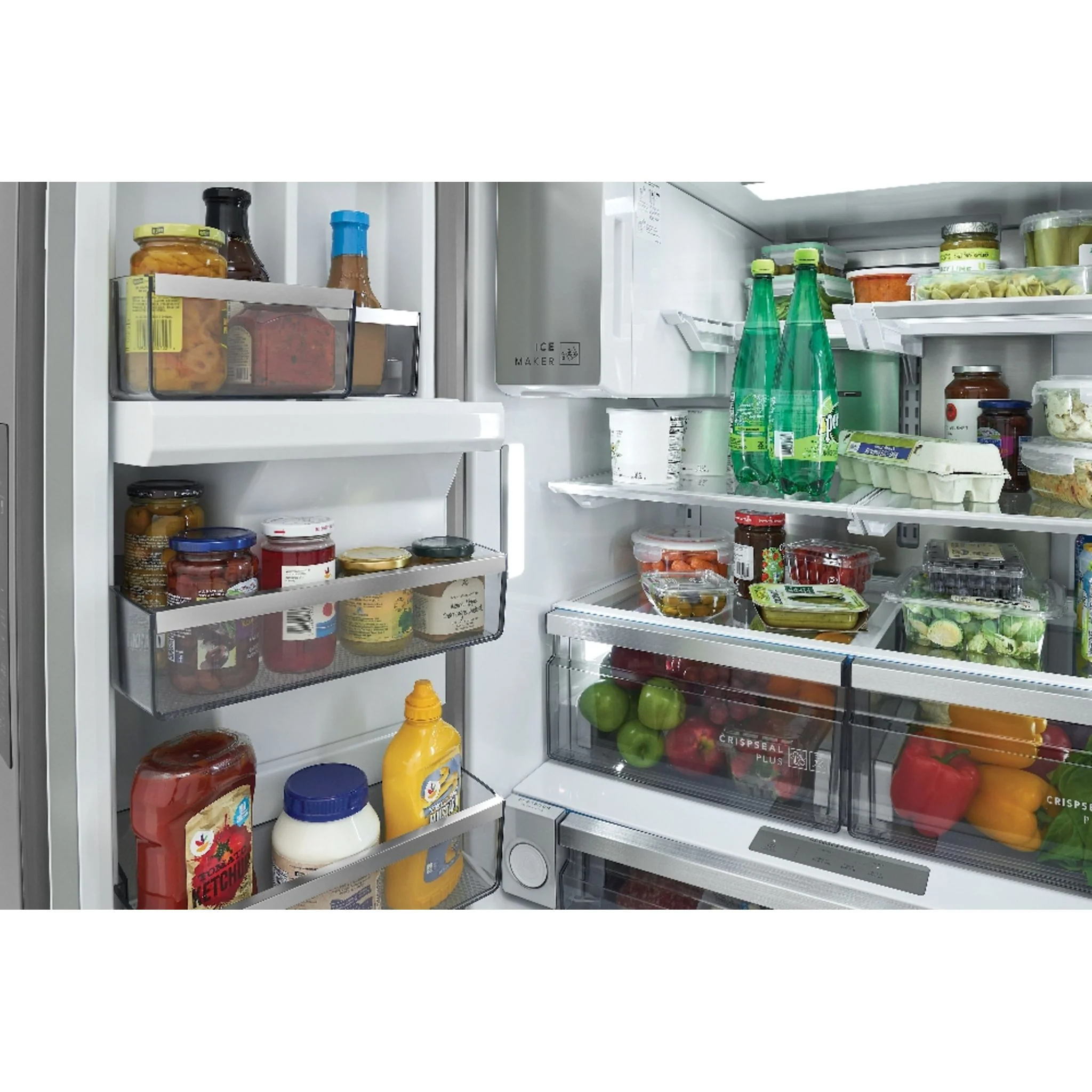 Frigidaire Professional 23 Cu. Ft. Counter-Depth French Door Refrigerator - Stainless Steel ( PRFC2383AF ) - Image 12