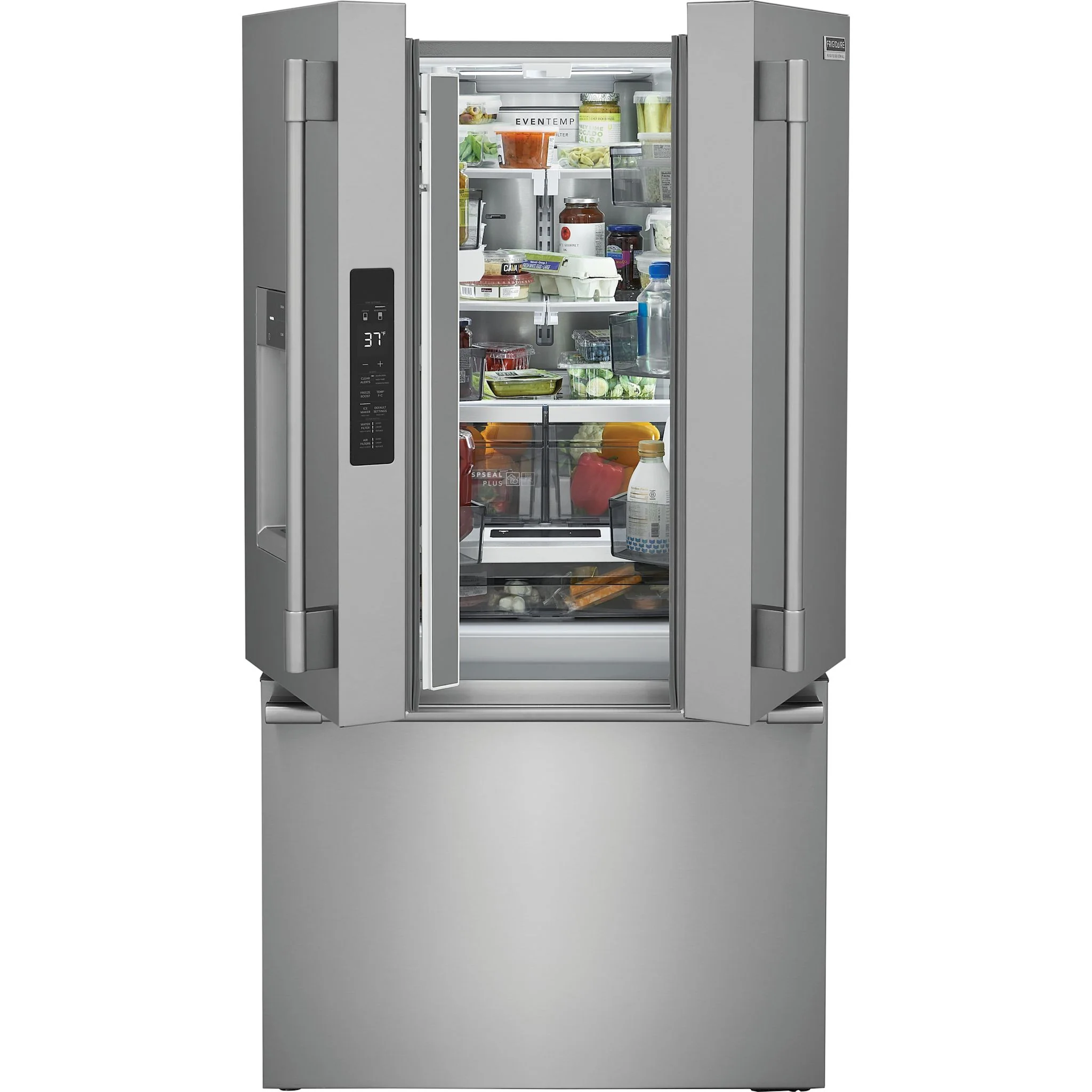 Frigidaire Professional 23 Cu. Ft. Counter-Depth French Door Refrigerator - Stainless Steel ( PRFC2383AF ) - Image 6