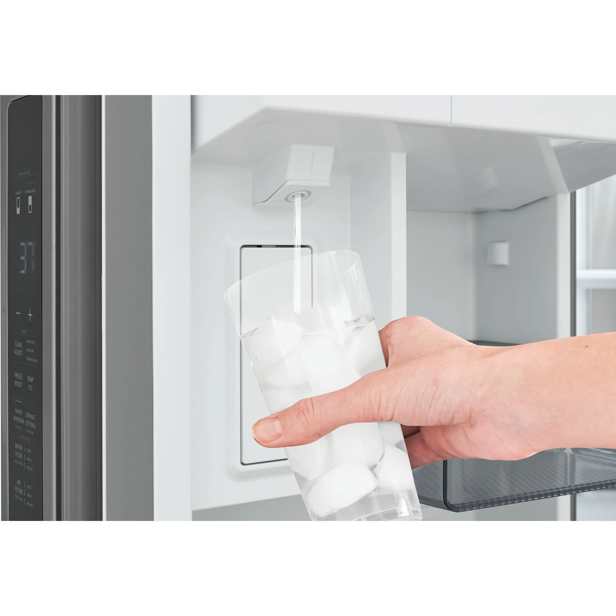 Frigidaire Professional 23 Cu. Ft. Counter-Depth French Door Refrigerator - Stainless Steel ( PRFG2383AF ) - Image 11