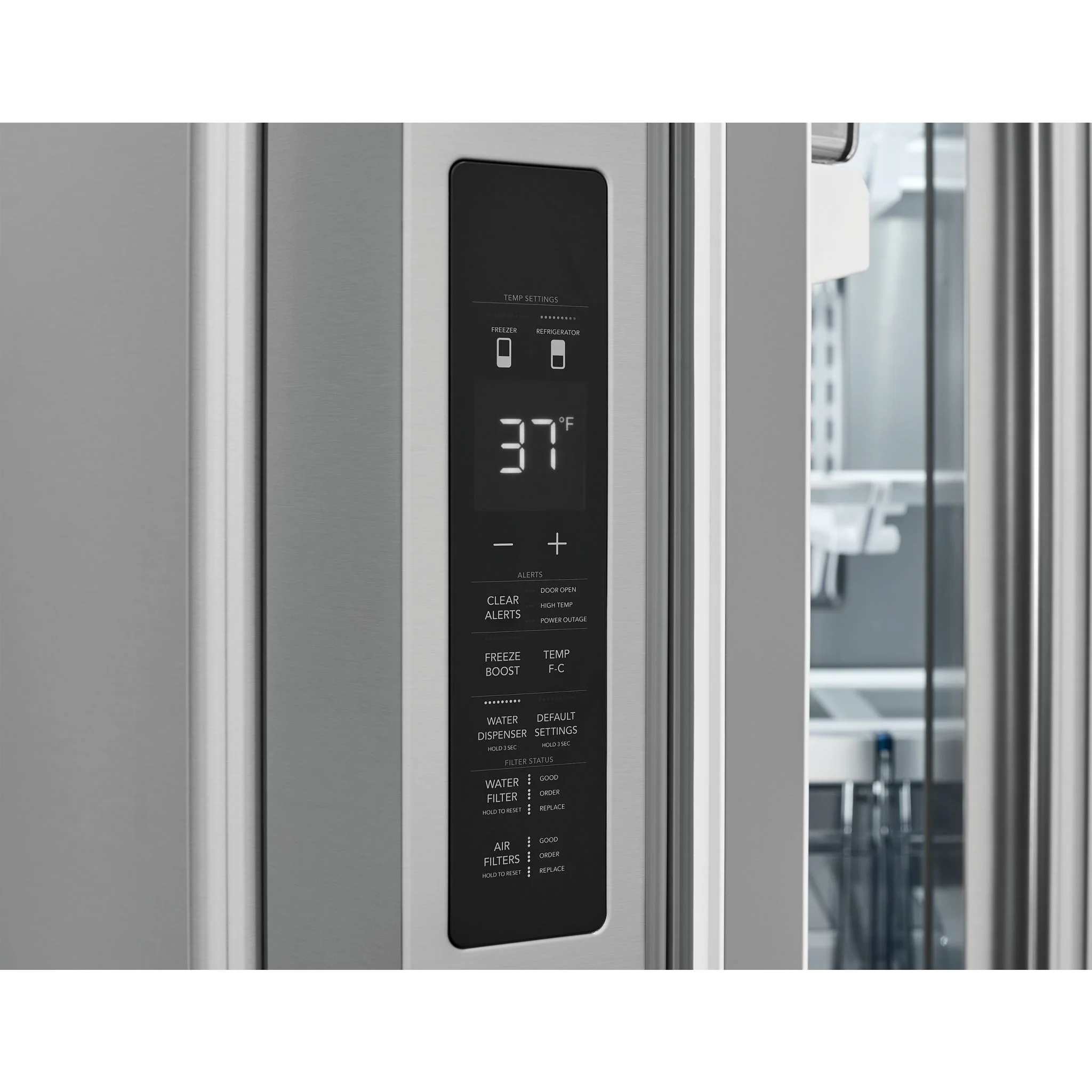 Frigidaire Professional 23 Cu. Ft. Counter-Depth French Door Refrigerator - Stainless Steel ( PRFG2383AF ) - Image 13