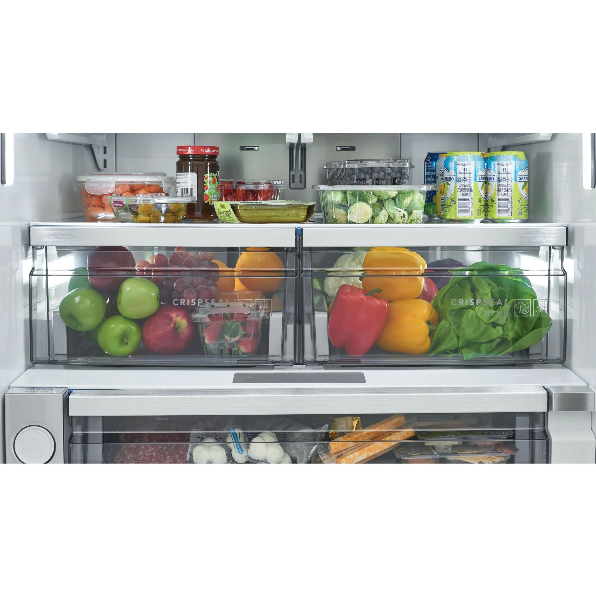Frigidaire Professional 23 Cu. Ft. Counter-Depth French Door Refrigerator - Stainless Steel ( PRFG2383AF ) - Image 14