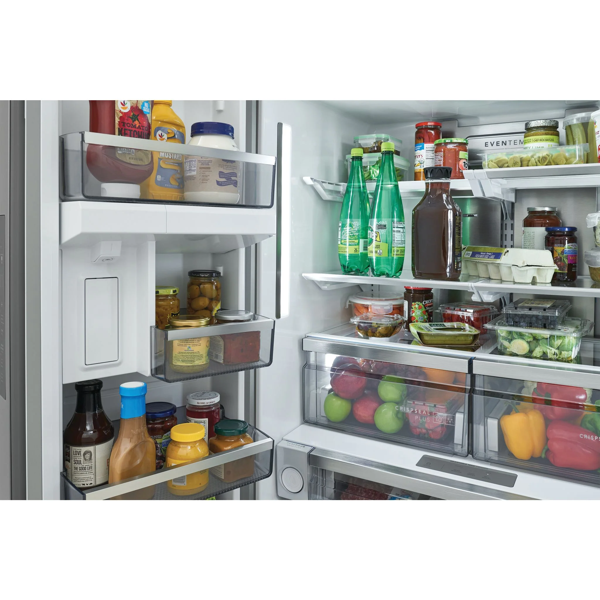 Frigidaire Professional 23 Cu. Ft. Counter-Depth French Door Refrigerator - Stainless Steel ( PRFG2383AF ) - Image 16