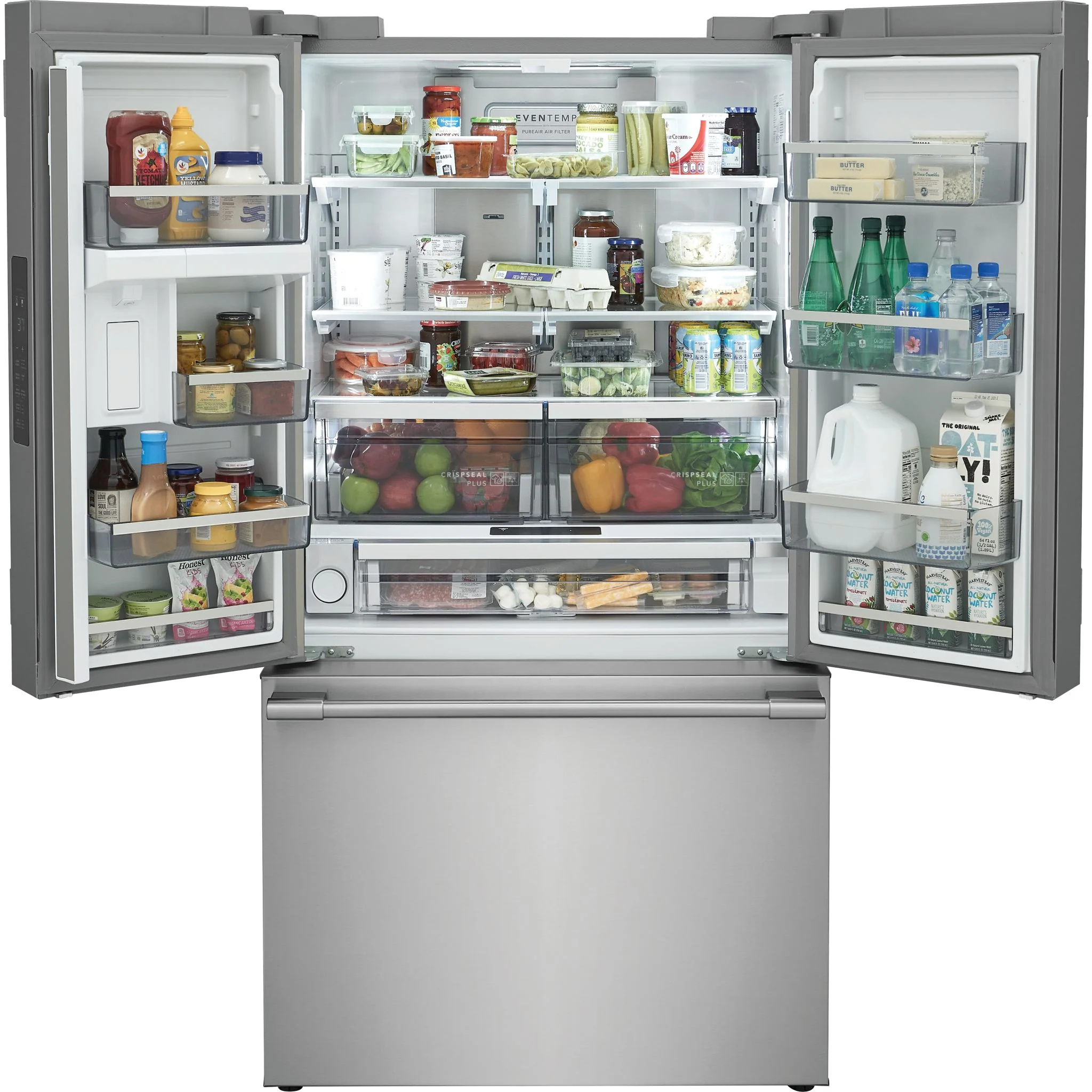 Frigidaire Professional 23 Cu. Ft. Counter-Depth French Door Refrigerator - Stainless Steel ( PRFG2383AF ) - Image 8