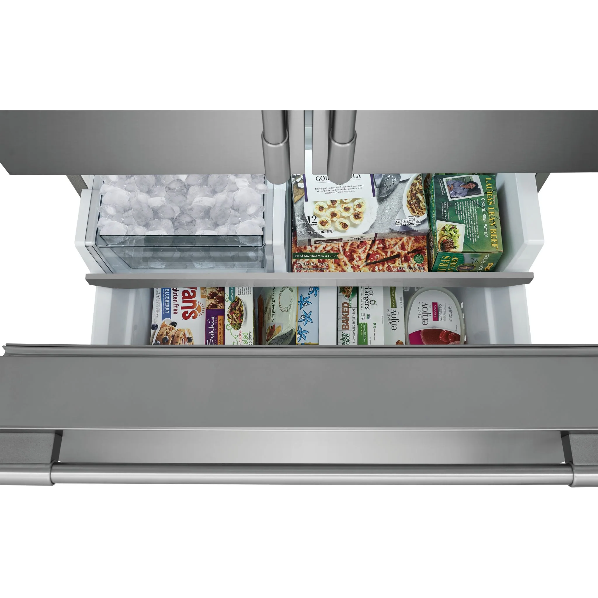 Frigidaire Professional 23 Cu. Ft. Counter-Depth French Door Refrigerator - Stainless Steel ( PRFG2383AF ) - Image 9