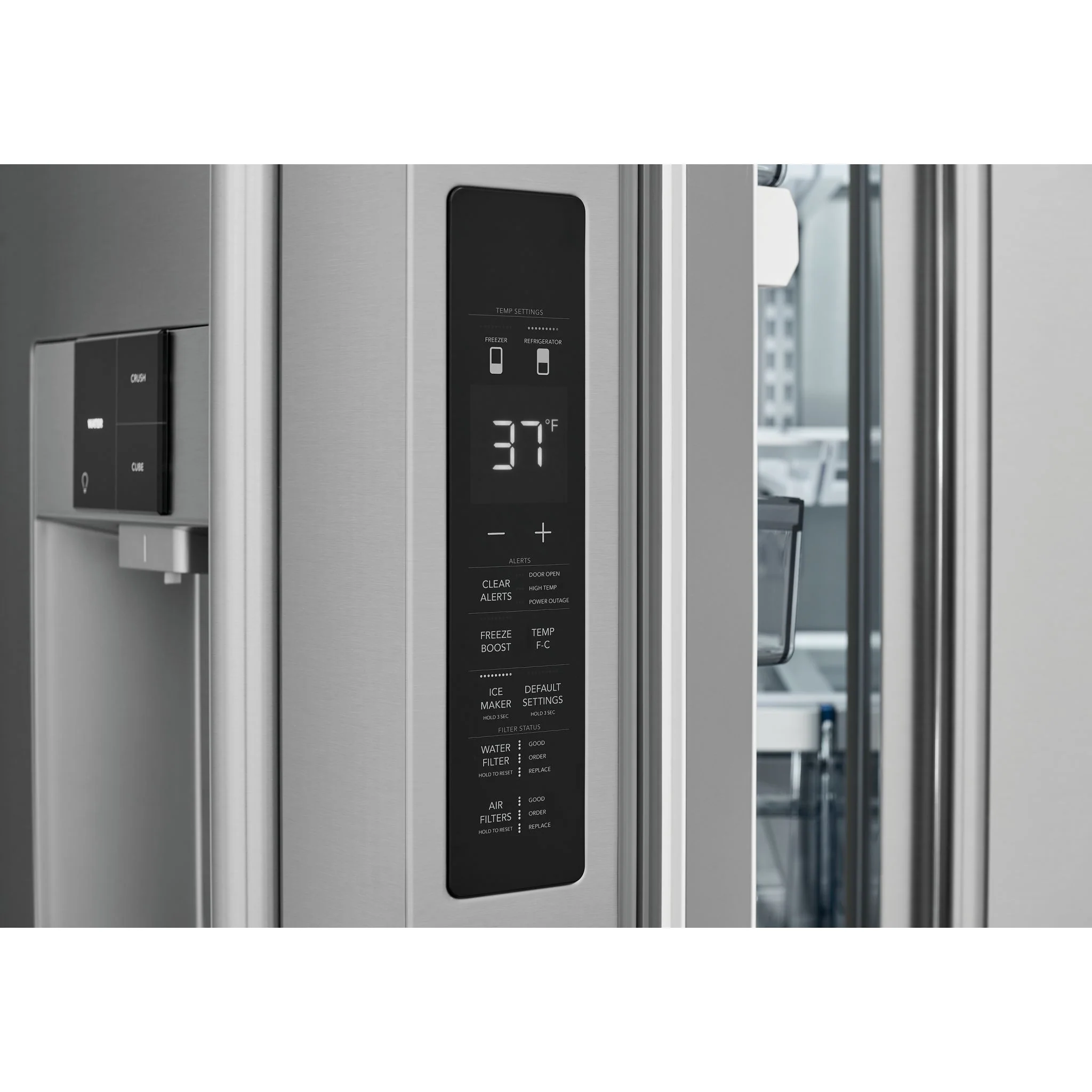 Frigidaire Professional 28 Cu. Ft. Standard-Depth French Door Refrigerator - Stainless Steel ( PRFS2883AF ) - Image 9