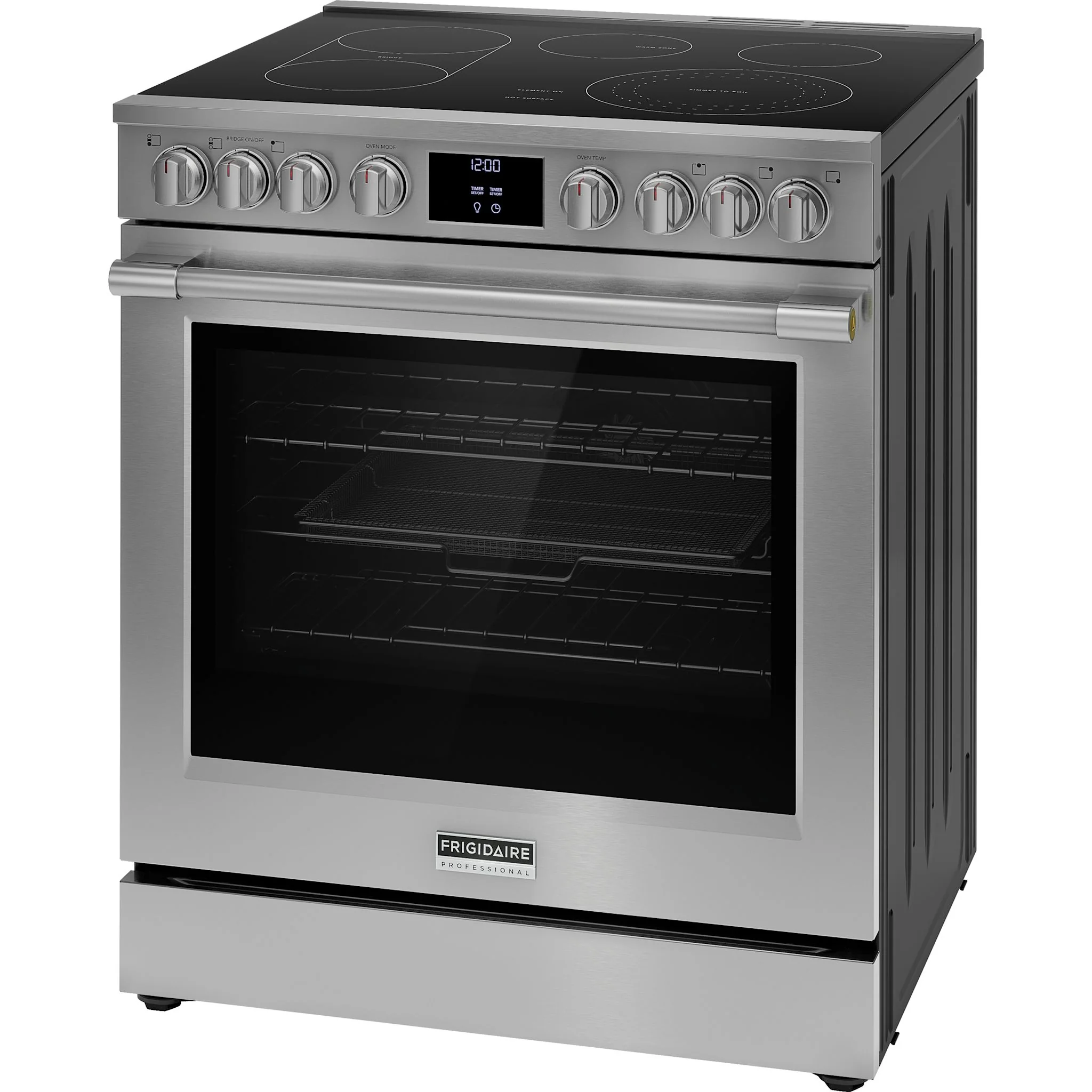 Frigidaire Professional 30" Electric Range with Total Convection - Stainless Steel ( PCFE308CAF ) - Image 2
