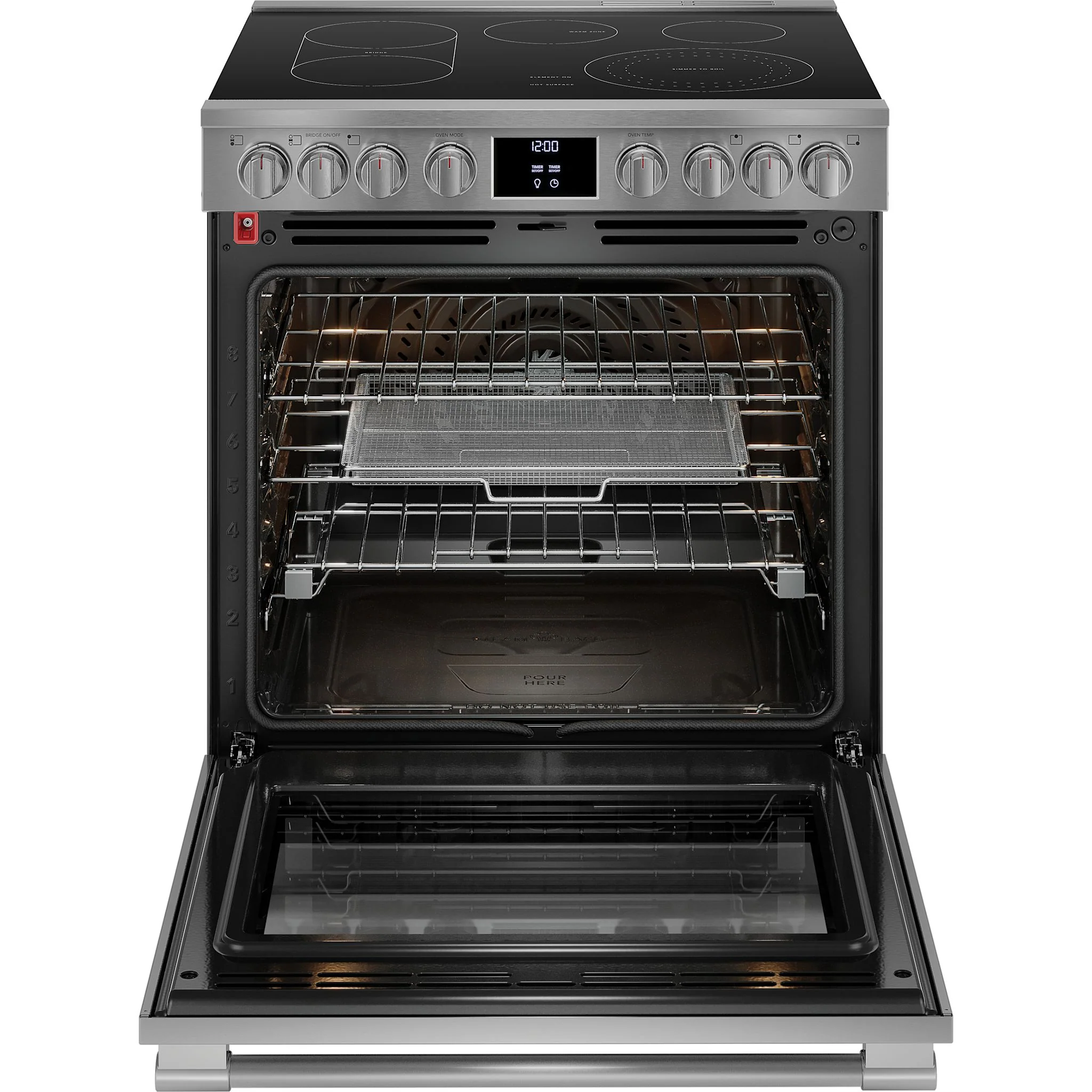 Frigidaire Professional 30" Electric Range with Total Convection - Stainless Steel ( PCFE308CAF ) - Image 6