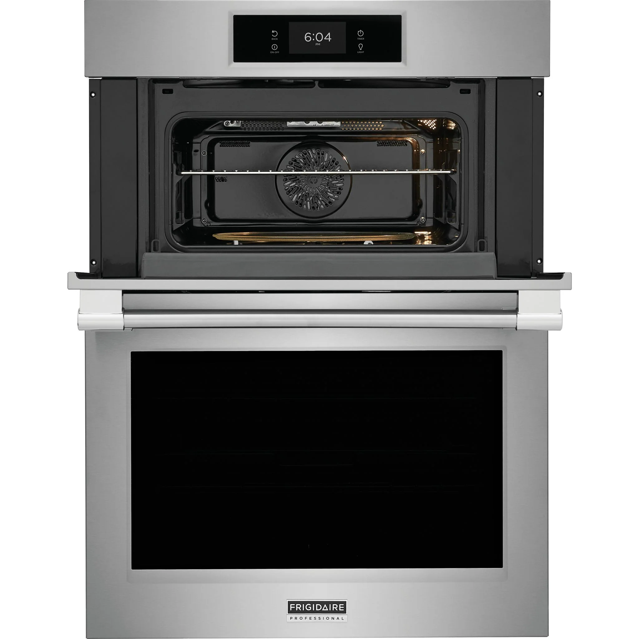 Frigidaire Professional 30" Electric Wall Oven and Microwave Combination with Total Convection - Stainless Steel ( PCWM3080AF ) - Image 4