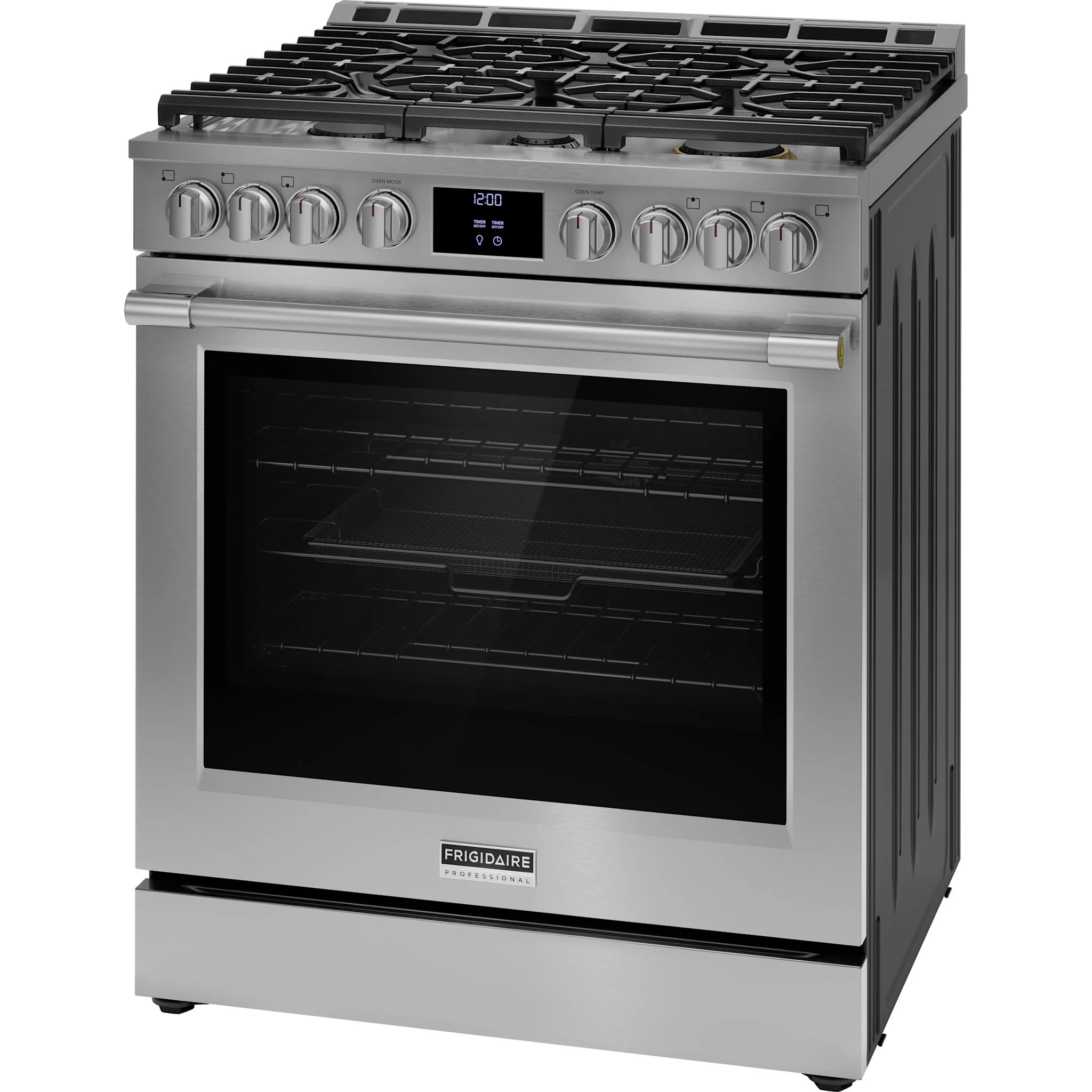 Frigidaire Professional 30" Gas Range with No Preheat and Air Fry - Stainless Steel ( PCFG3080AF ) - Image 2
