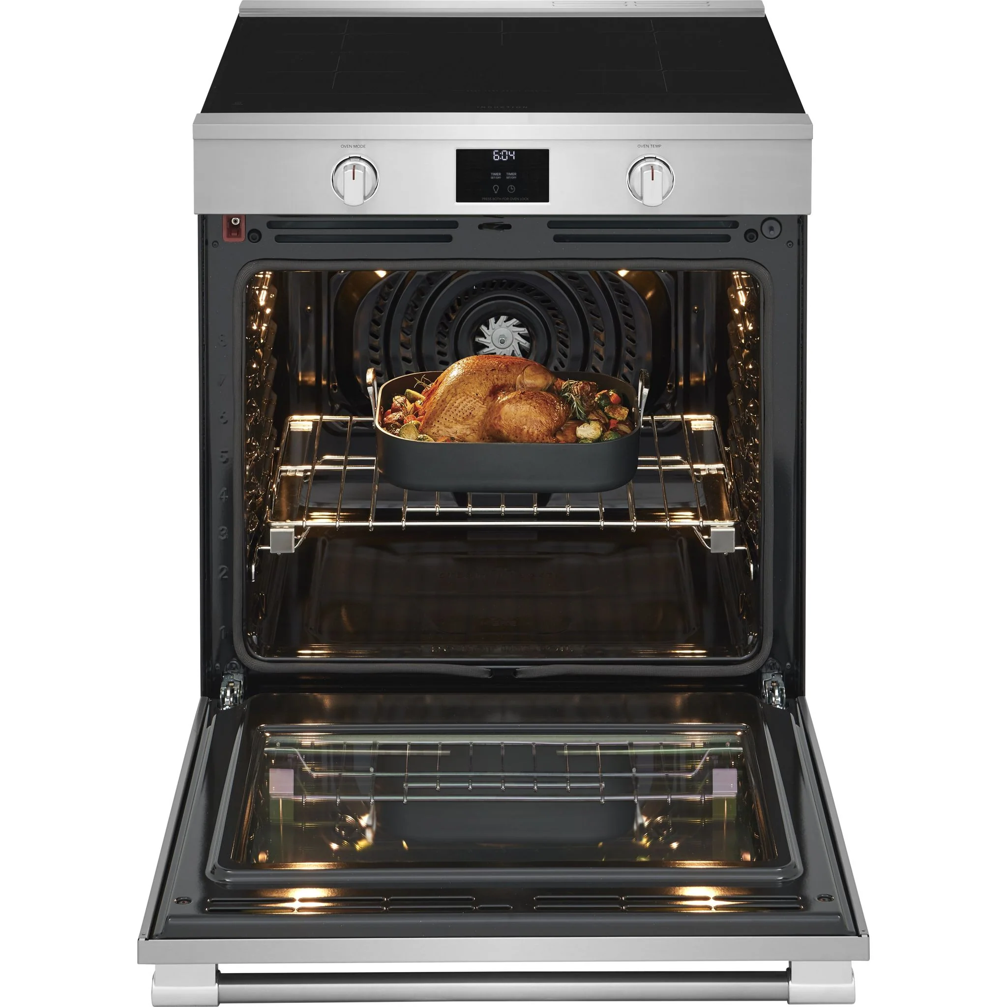 Frigidaire Professional 30" Induction Range with Total Convection - Stainless Steel ( PCFI308CAF ) - Image 9
