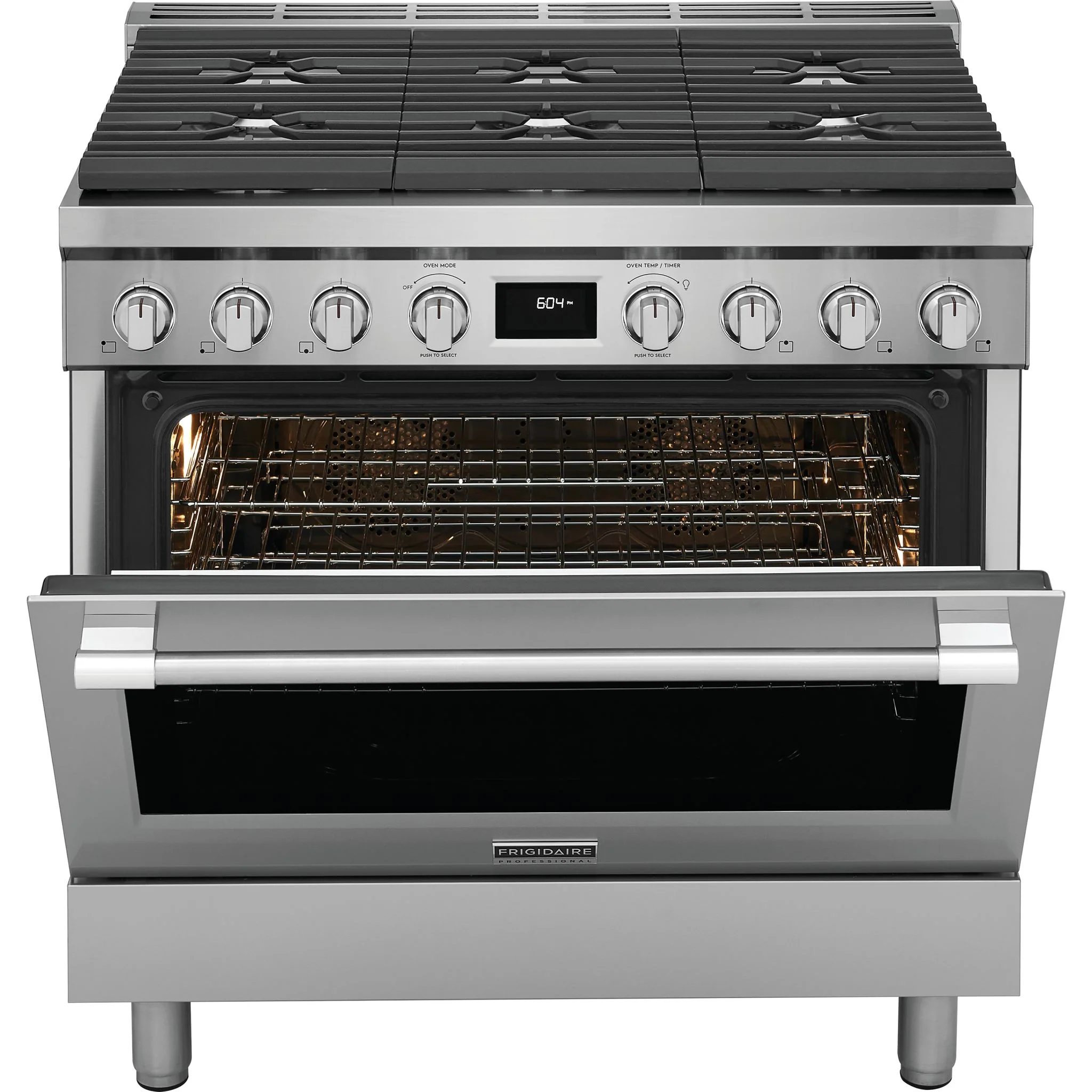 Frigidaire Professional 36" Dual-Fuel Freestanding Range - Stainless Steel ( PCFD3670AF ) - Image 8