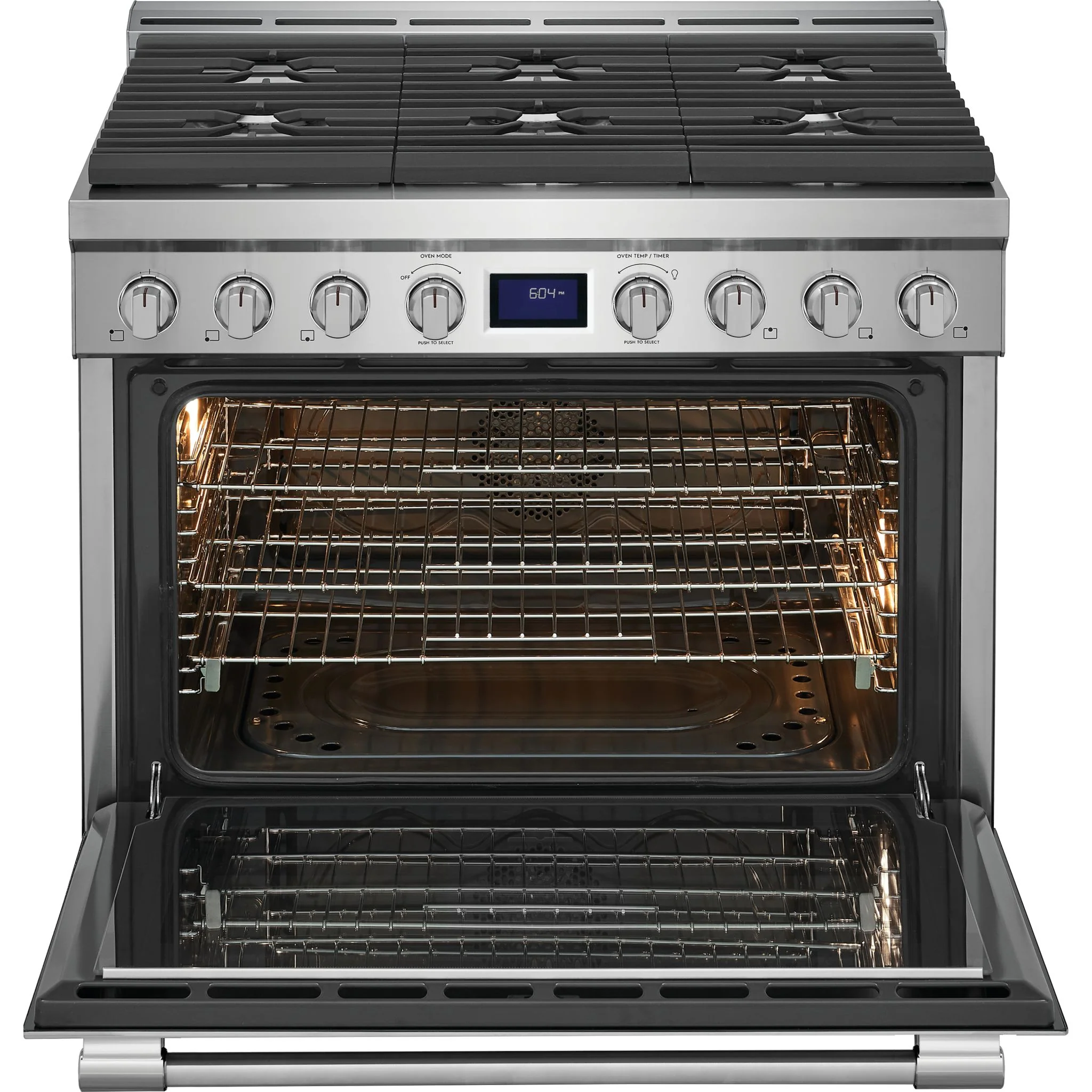 Frigidaire Professional 36" Front Control Freestanding Gas Range - Stainless Steel ( PCFG3670AF ) - Image 10