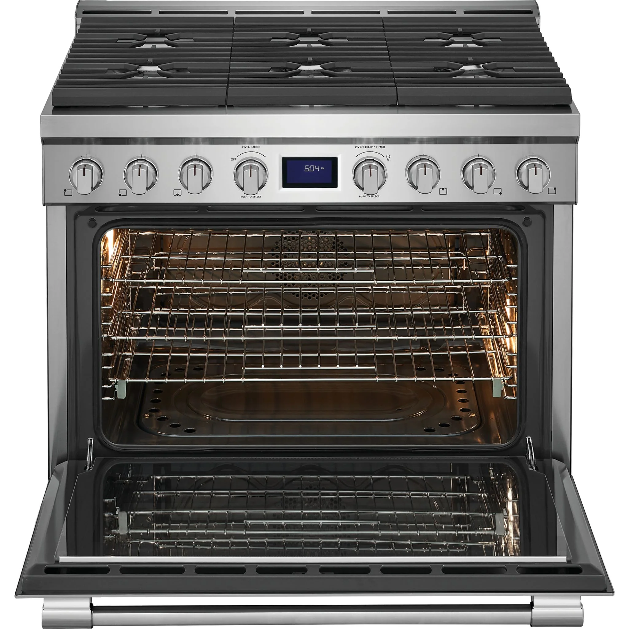 Frigidaire Professional 36" Front Control Freestanding Gas Range - Stainless Steel ( PCFG3670AF ) - Image 9