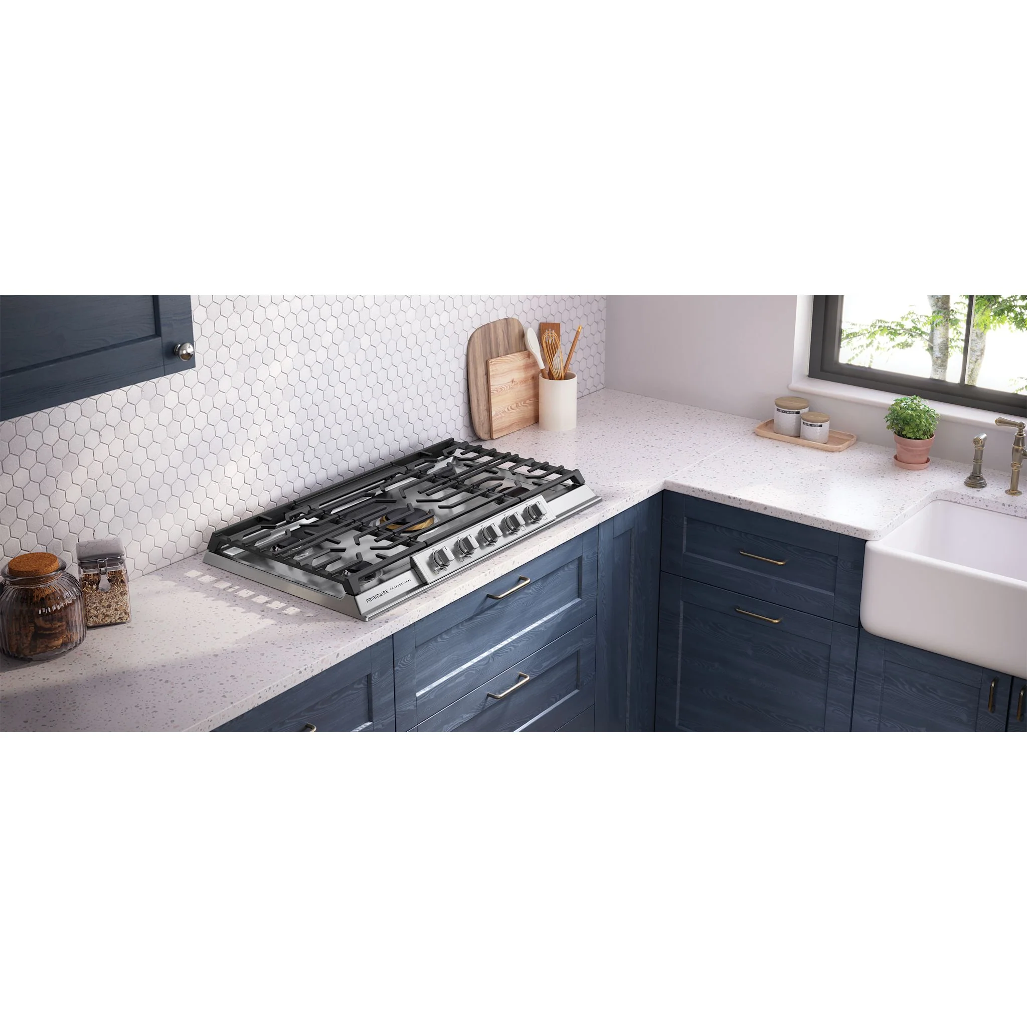 Frigidaire Professional 36" Gas Cooktop - Stainless Steel ( PCCG3680AS ) - Image 10