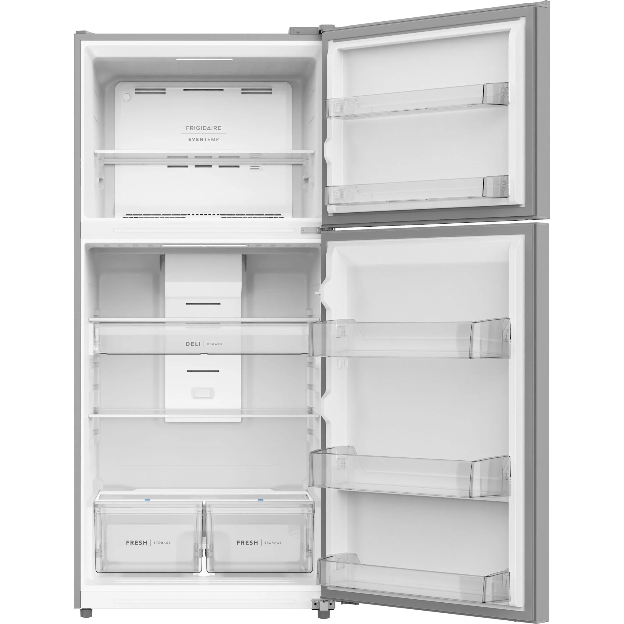 Frigidaire Top Mount Fridge (FRTE2246AS) - Stainless Steel - Image 3