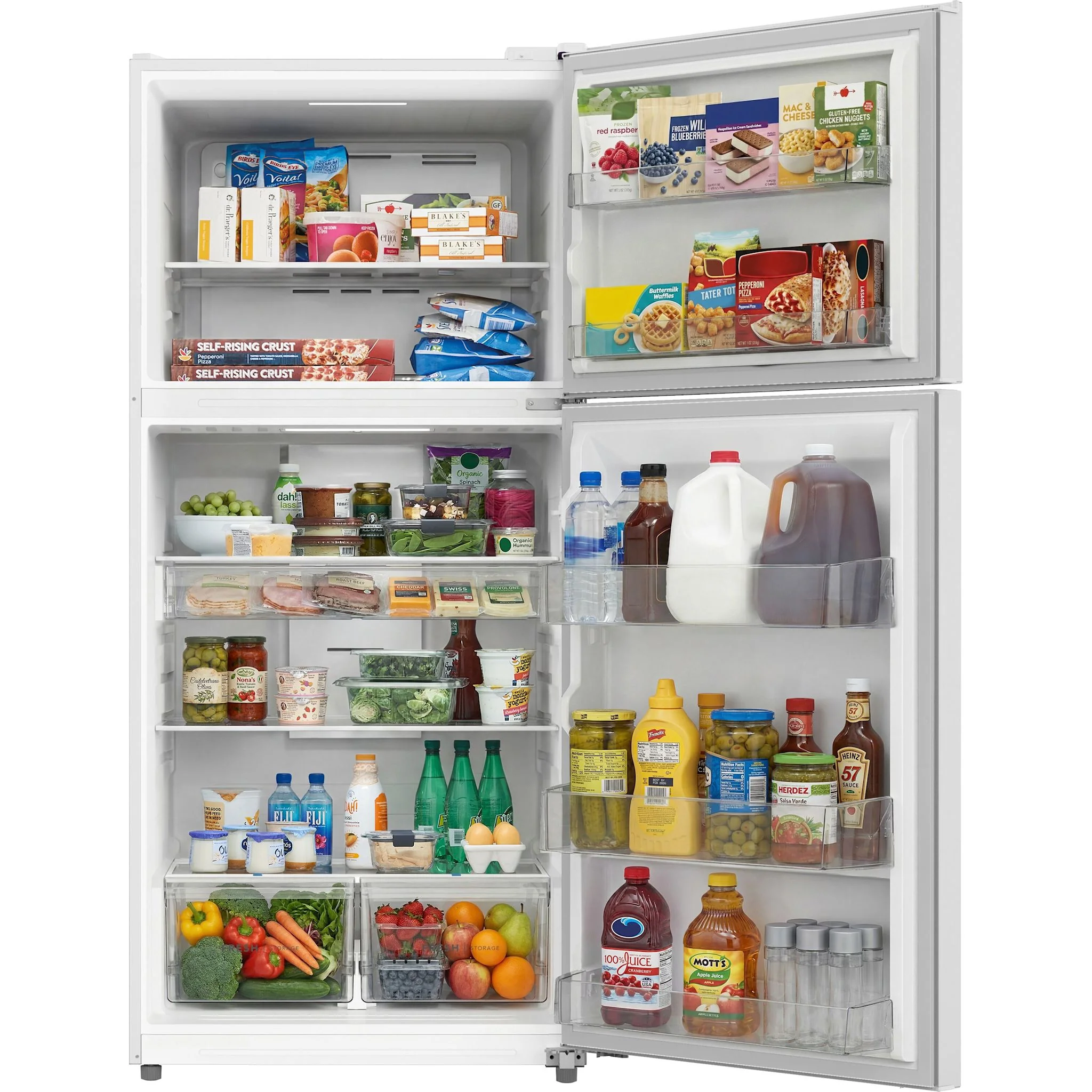 Frigidaire Top Mount Fridge (FRTE2246AW) - White - Image 5