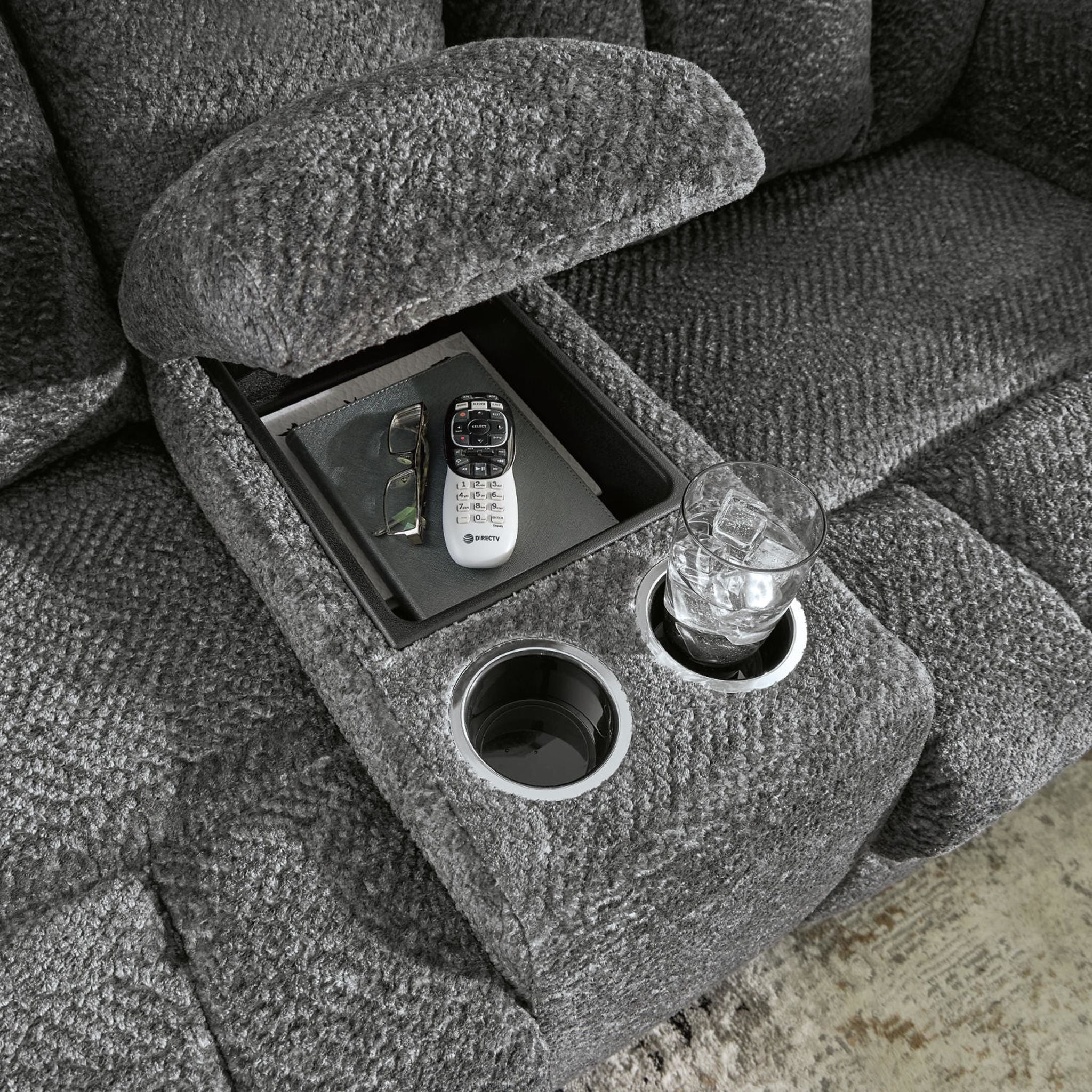 Frohn Reclining Loveseat with Console - Image 19