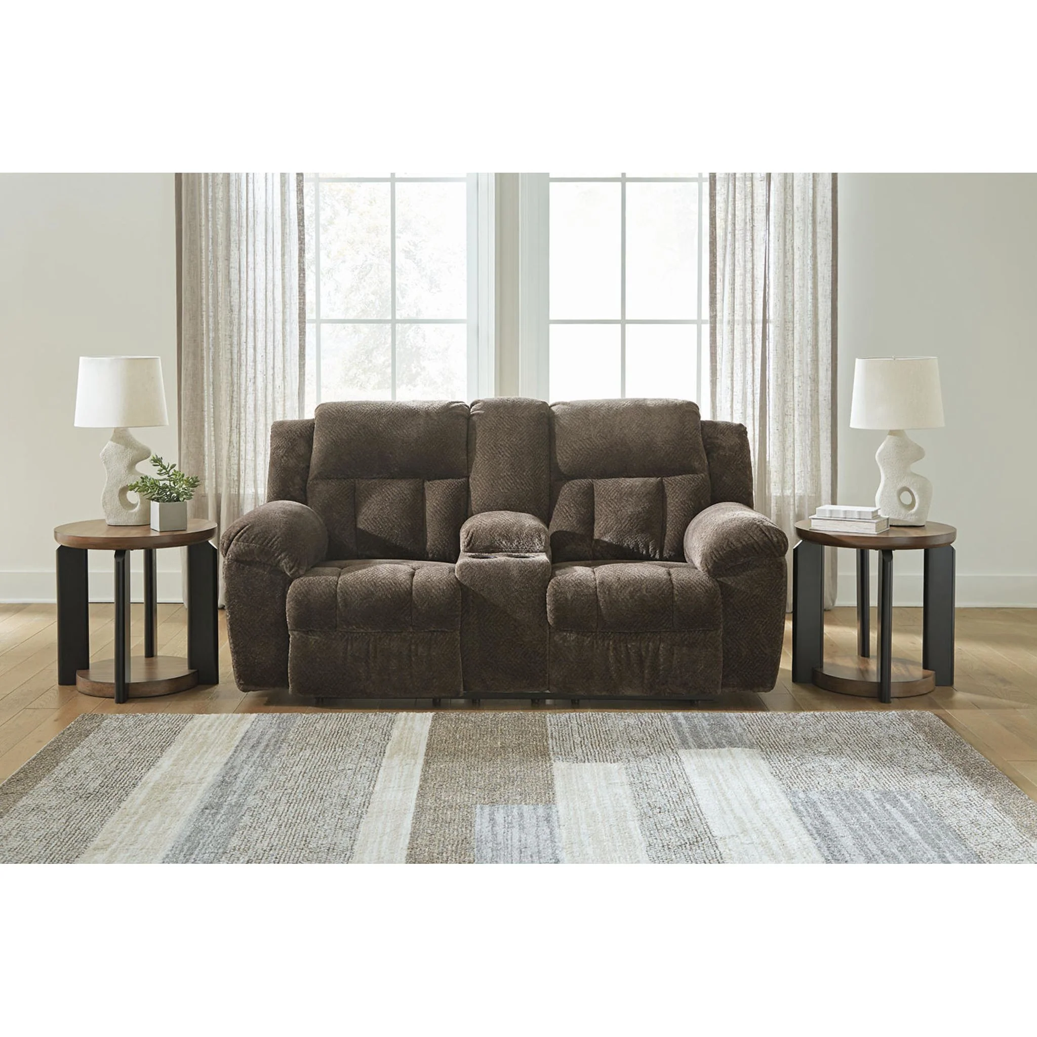 Frohn Reclining Loveseat with Console - Image 2