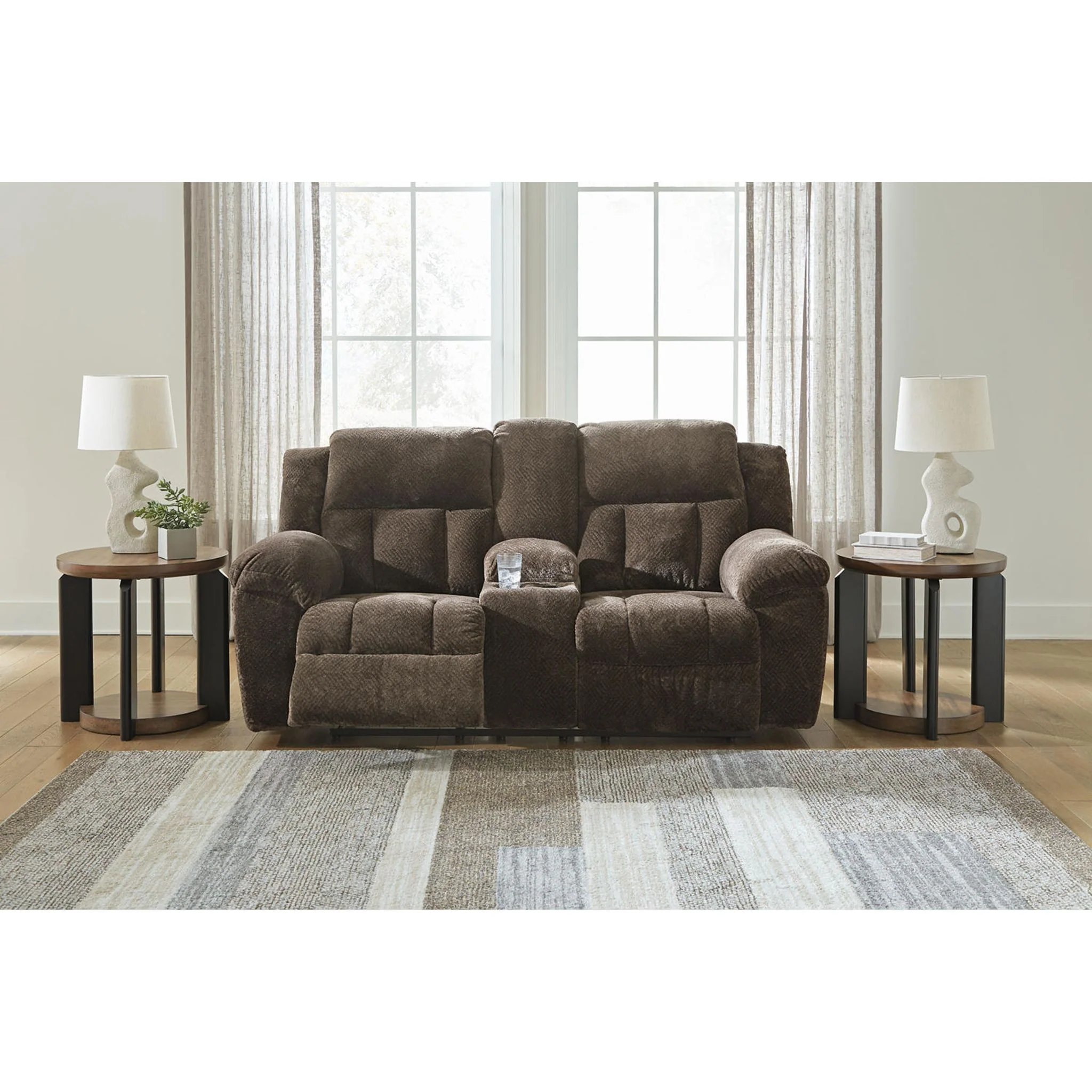 Frohn Reclining Loveseat with Console - Image 8