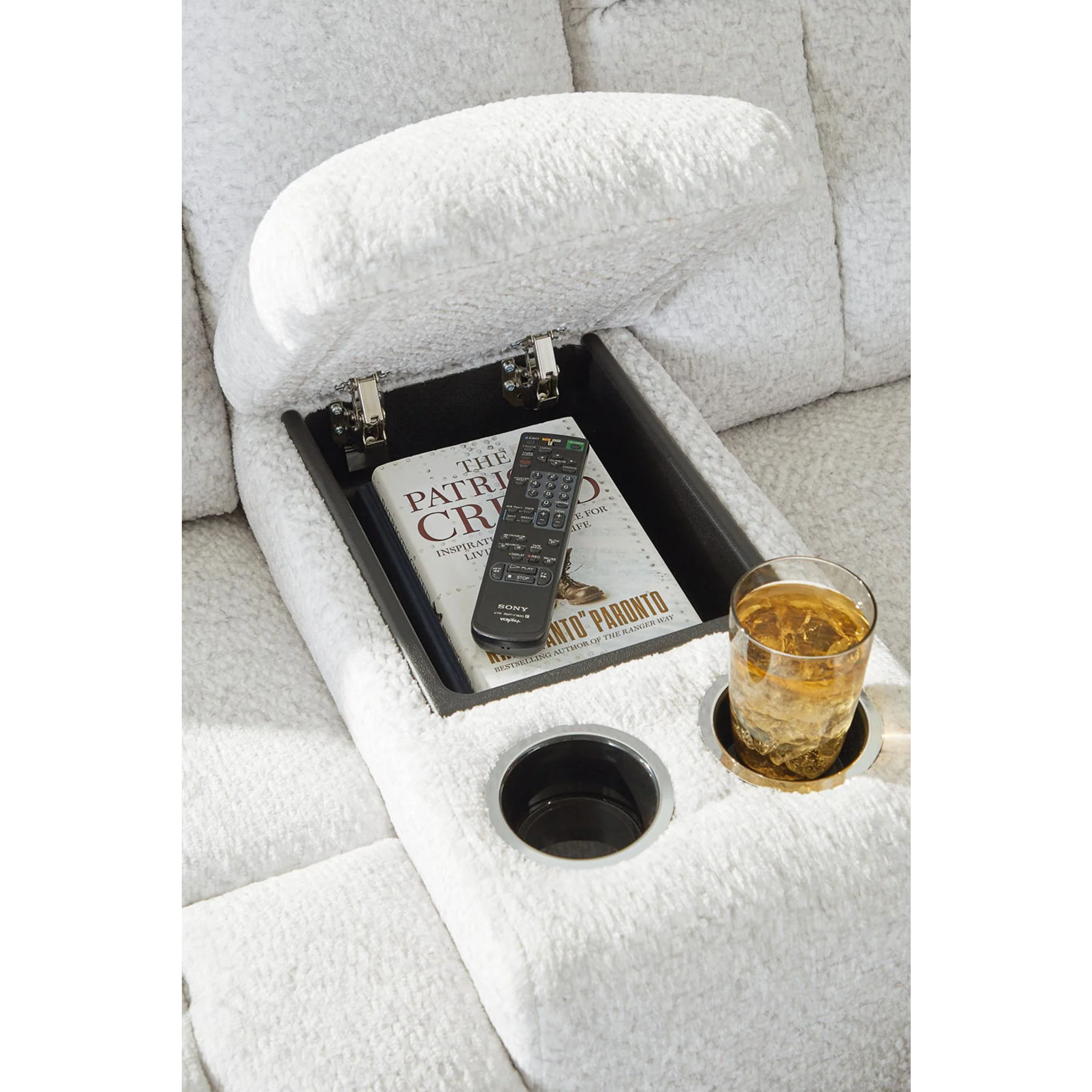 Frohn Reclining Loveseat with Console - Image 7