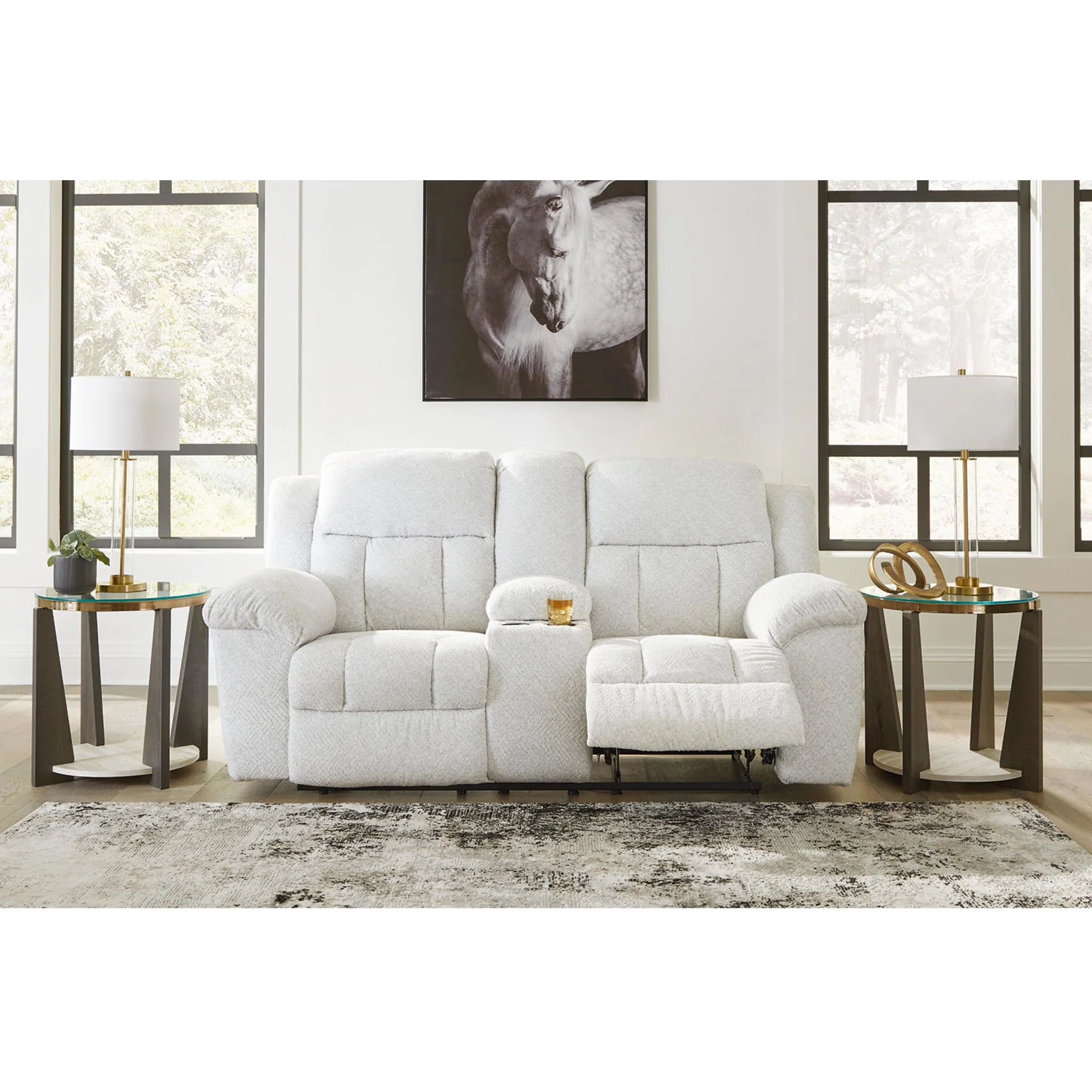Frohn Reclining Loveseat with Console - Image 8