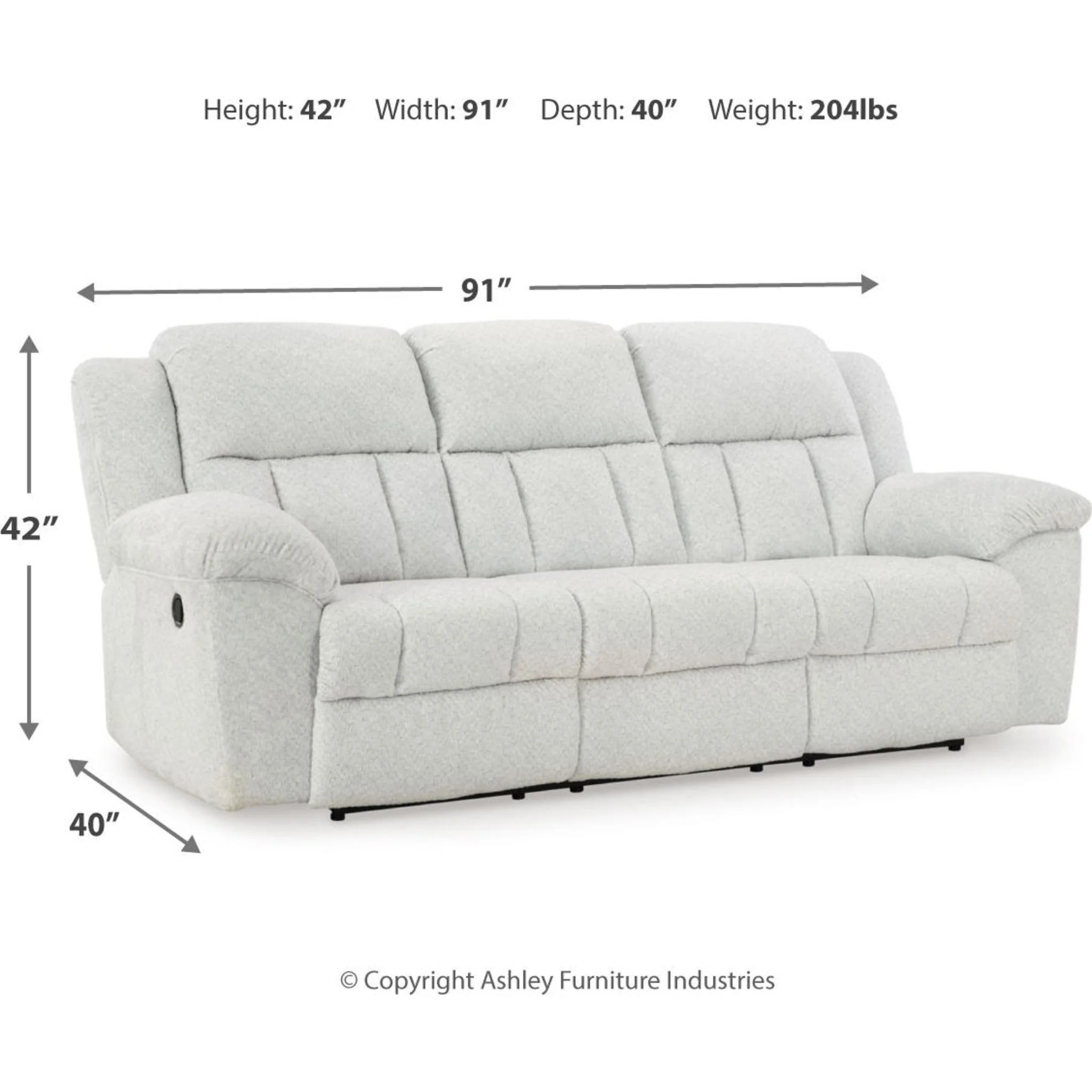 Frohn Reclining Sofa - Image 3