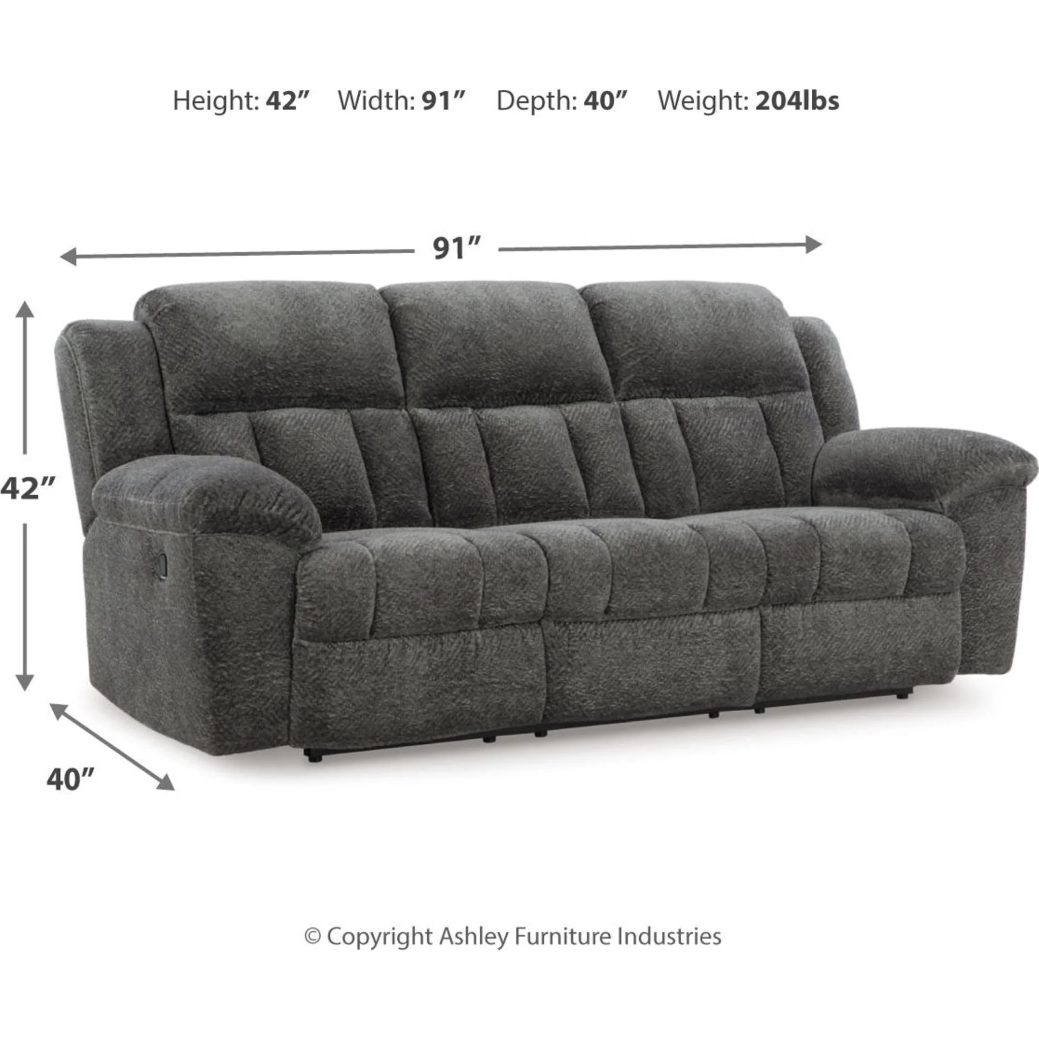 Frohn Reclining Sofa - Image 3
