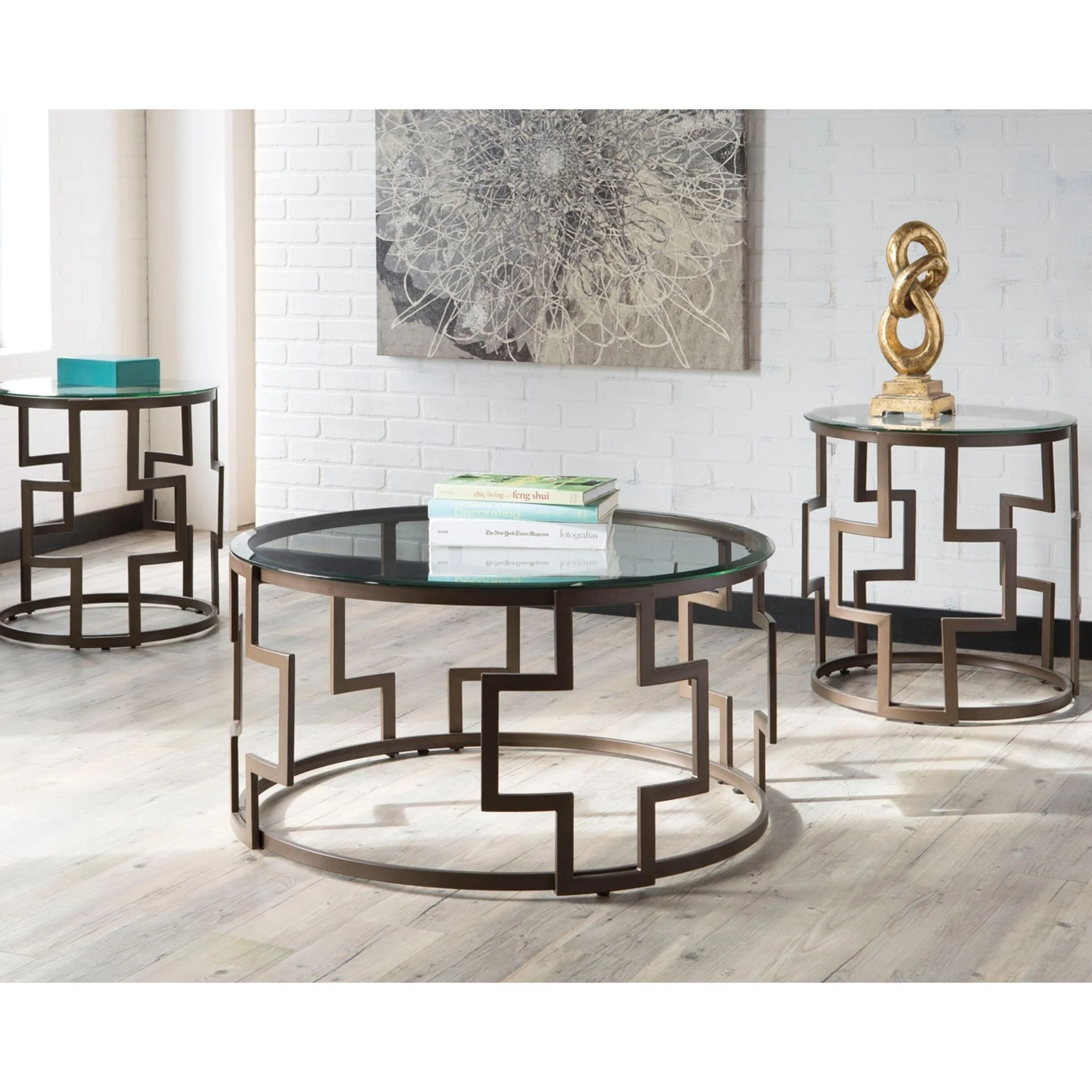 Frostine Occasional Table Set (set of 3) - Image 2