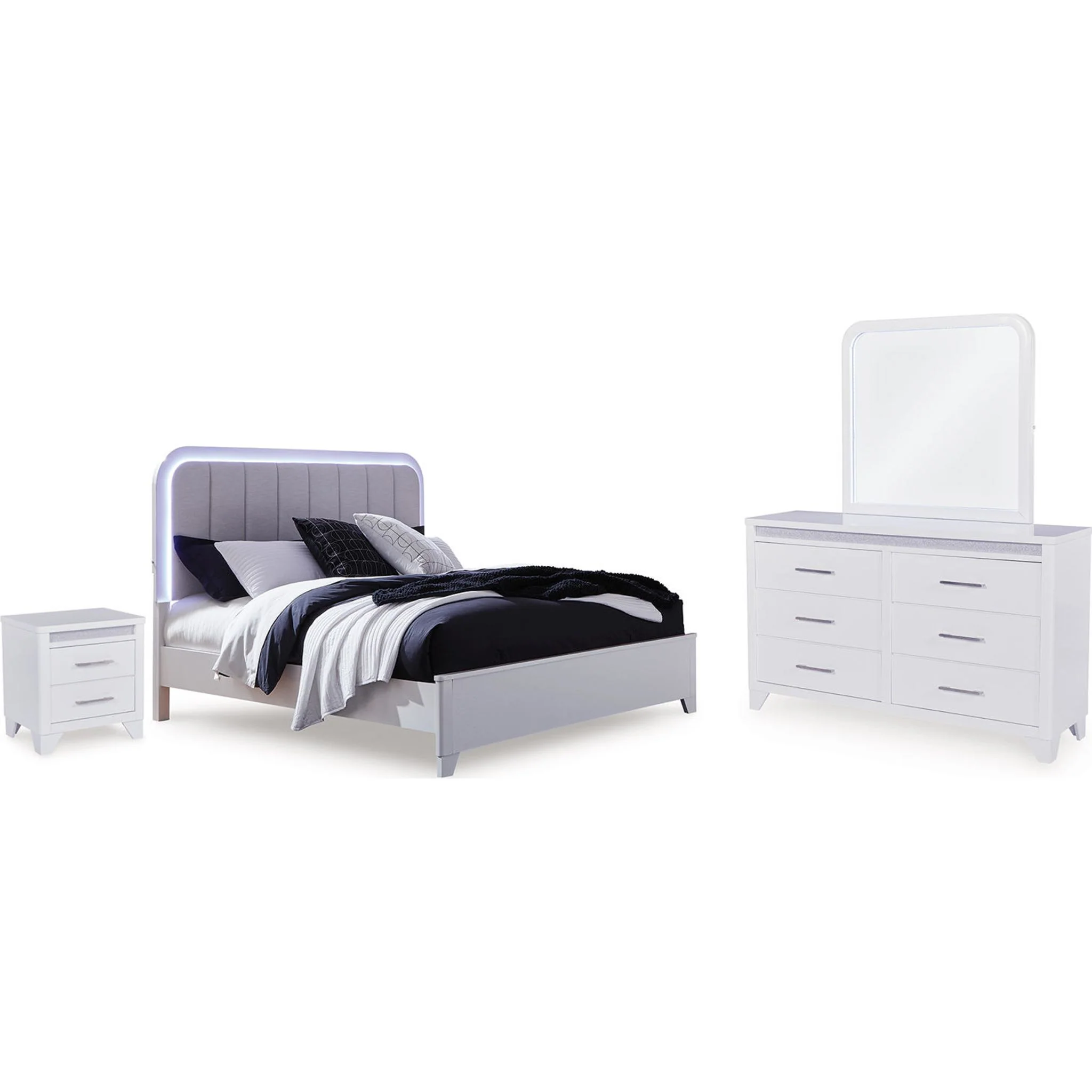 Frostlyn Queen Panel Bed - Image 3