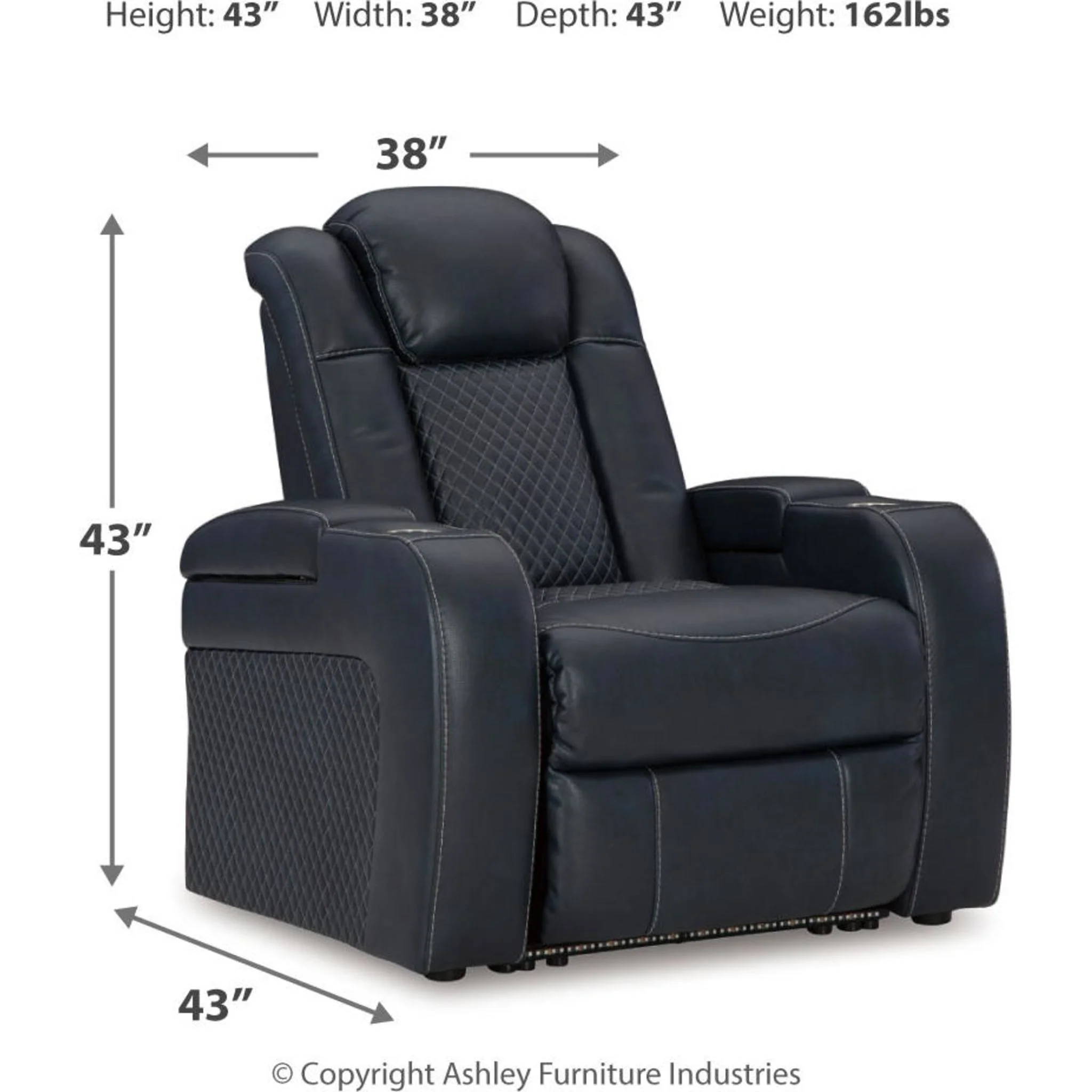 Fyne-Dyme Power Recliner - Image 4