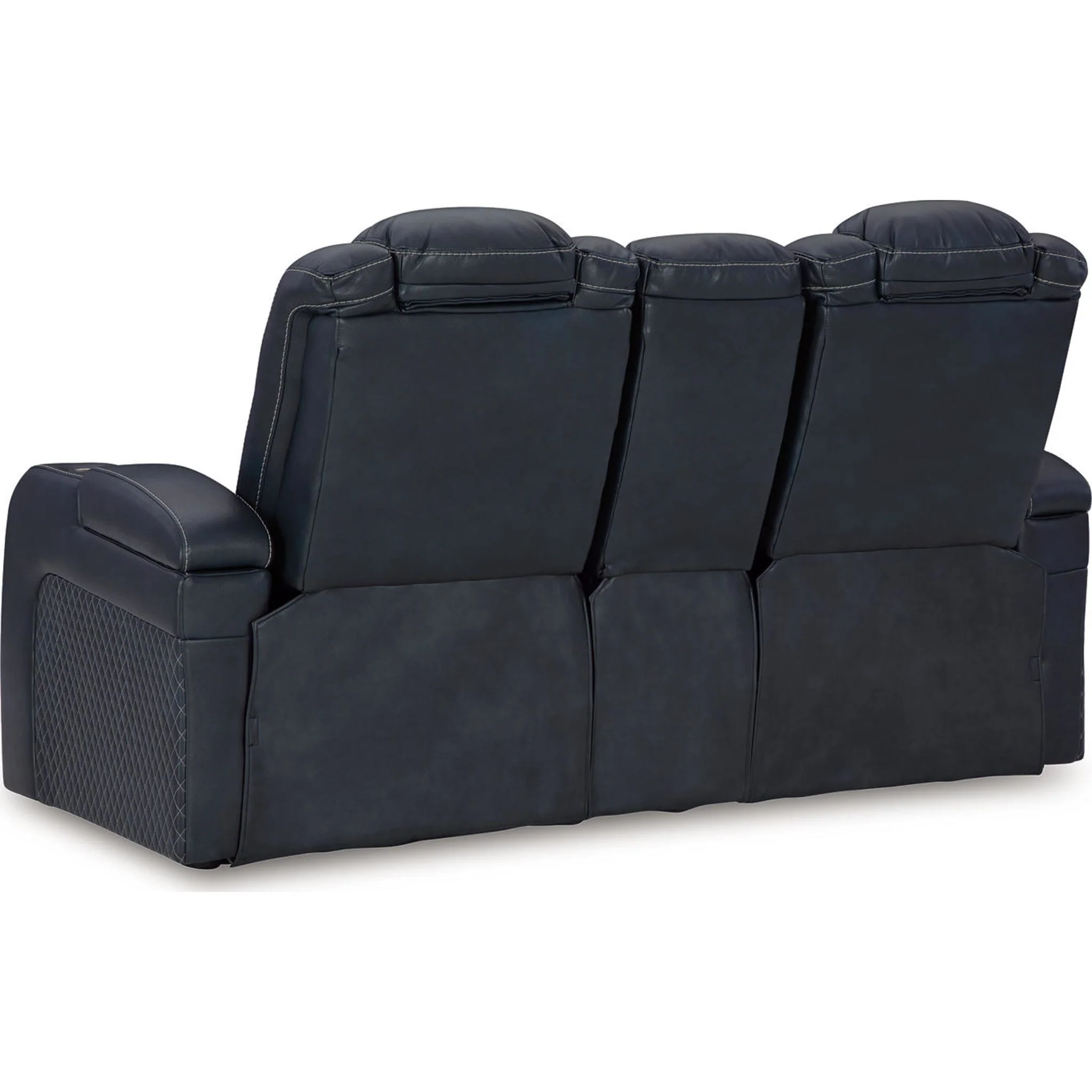 Fyne-Dyme Power Reclining Loveseat with Console - Image 8