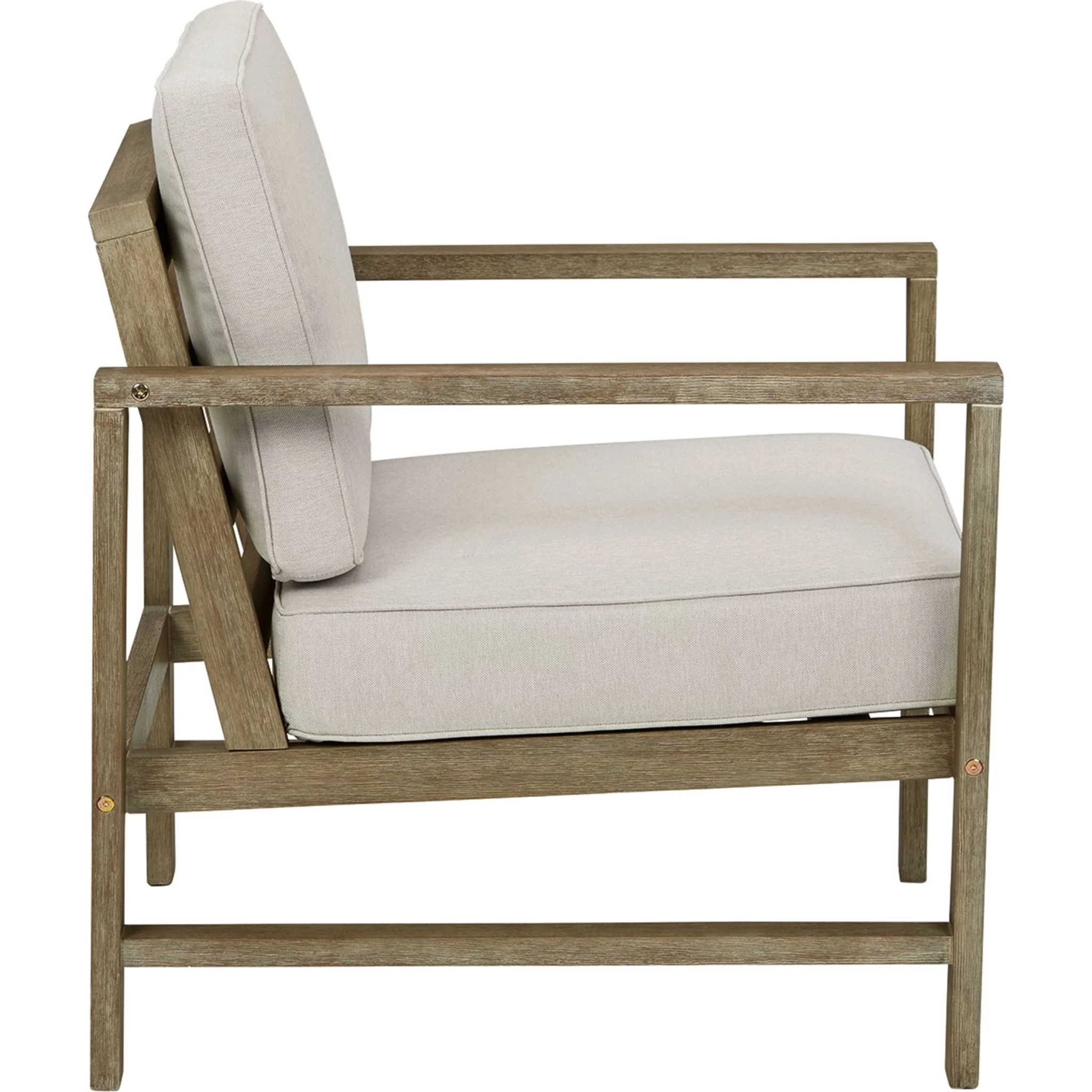 Outdoor Fynnegan Lounge Chair with Cushion (set of 2) - Image 4