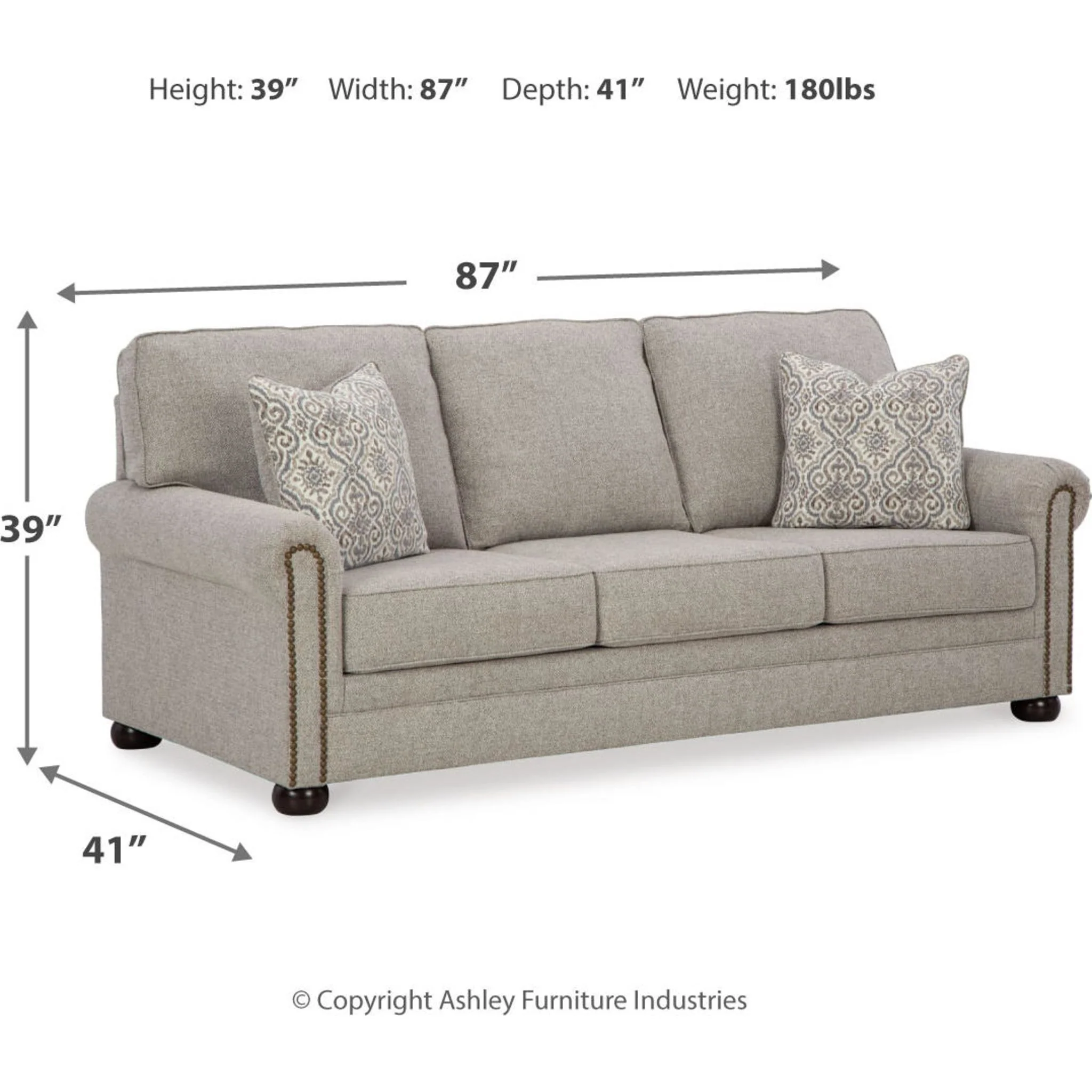 Gaelon Sofa - Image 6