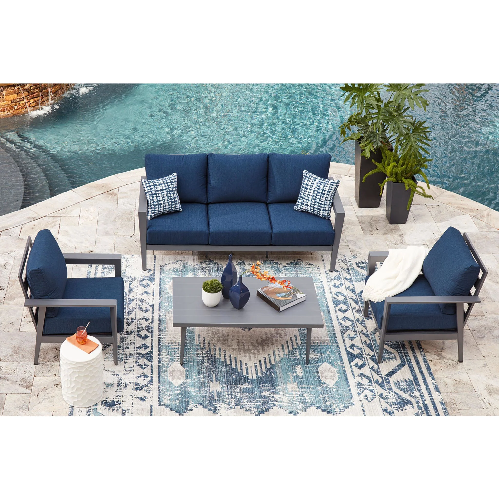 Gali 4 Piece Outdoor Seating - Image 11