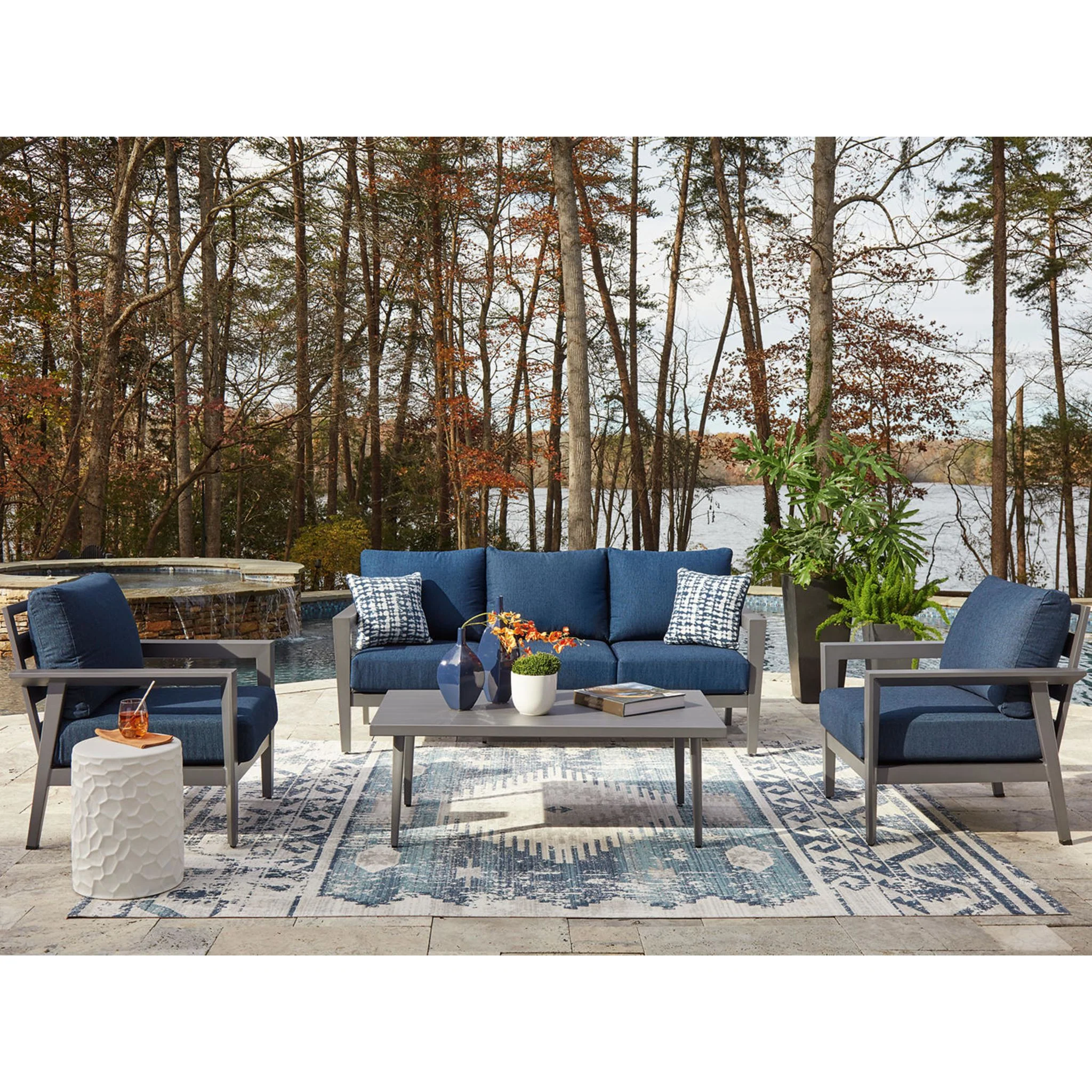 Gali 4 Piece Outdoor Seating - Image 2