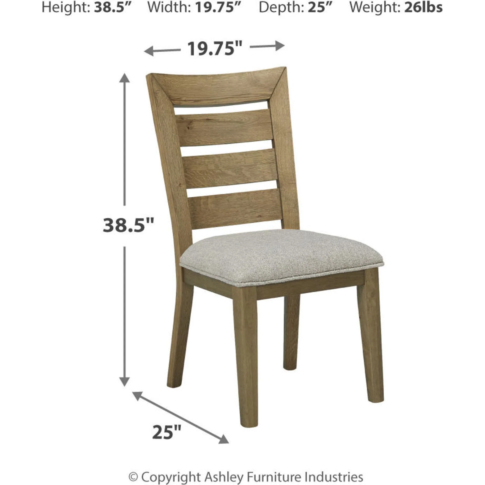 Galliden Dining Chair - Image 8